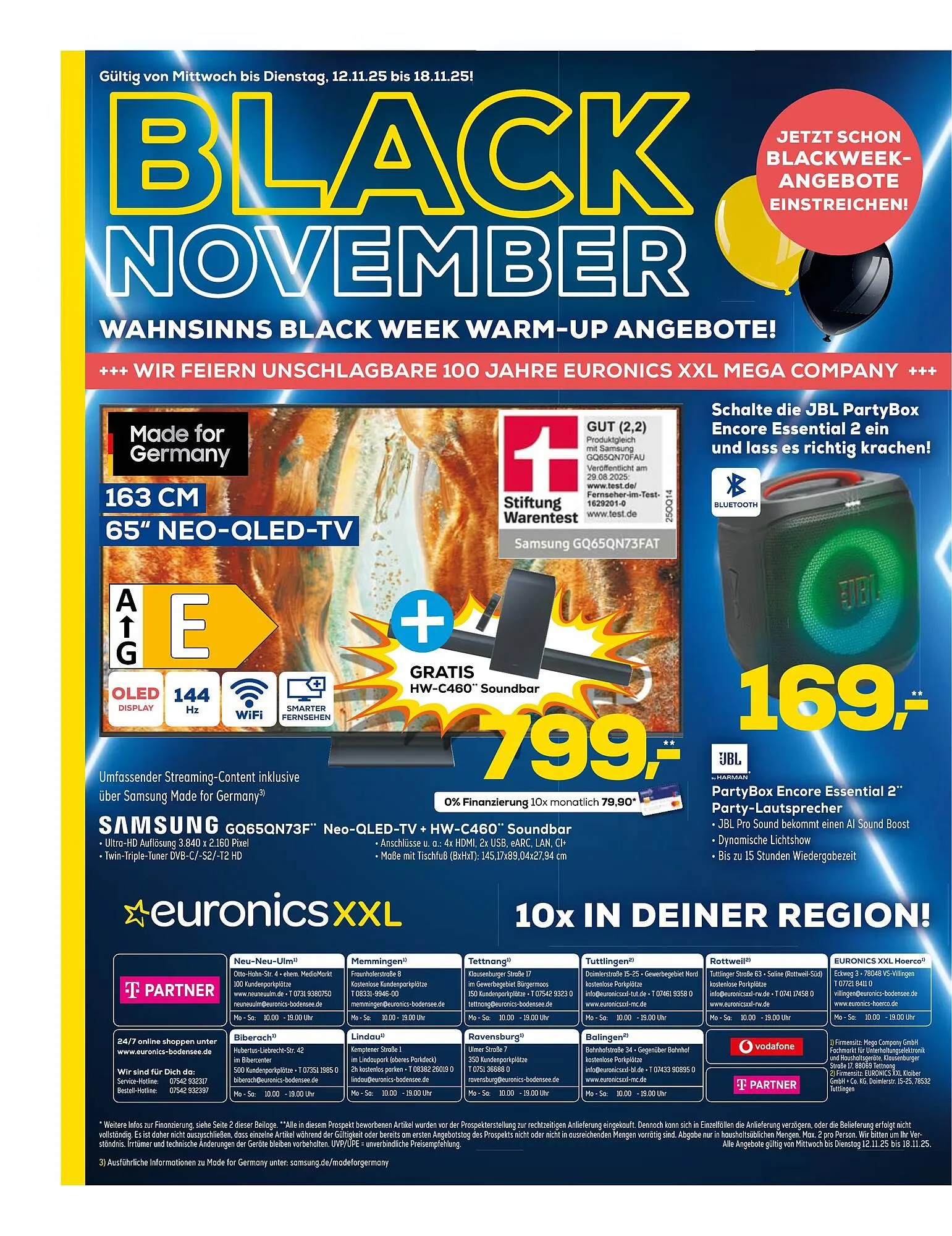 Euronics XXL Prospekt von 12. November bis 18. November 2025 - Prospekt seite 12