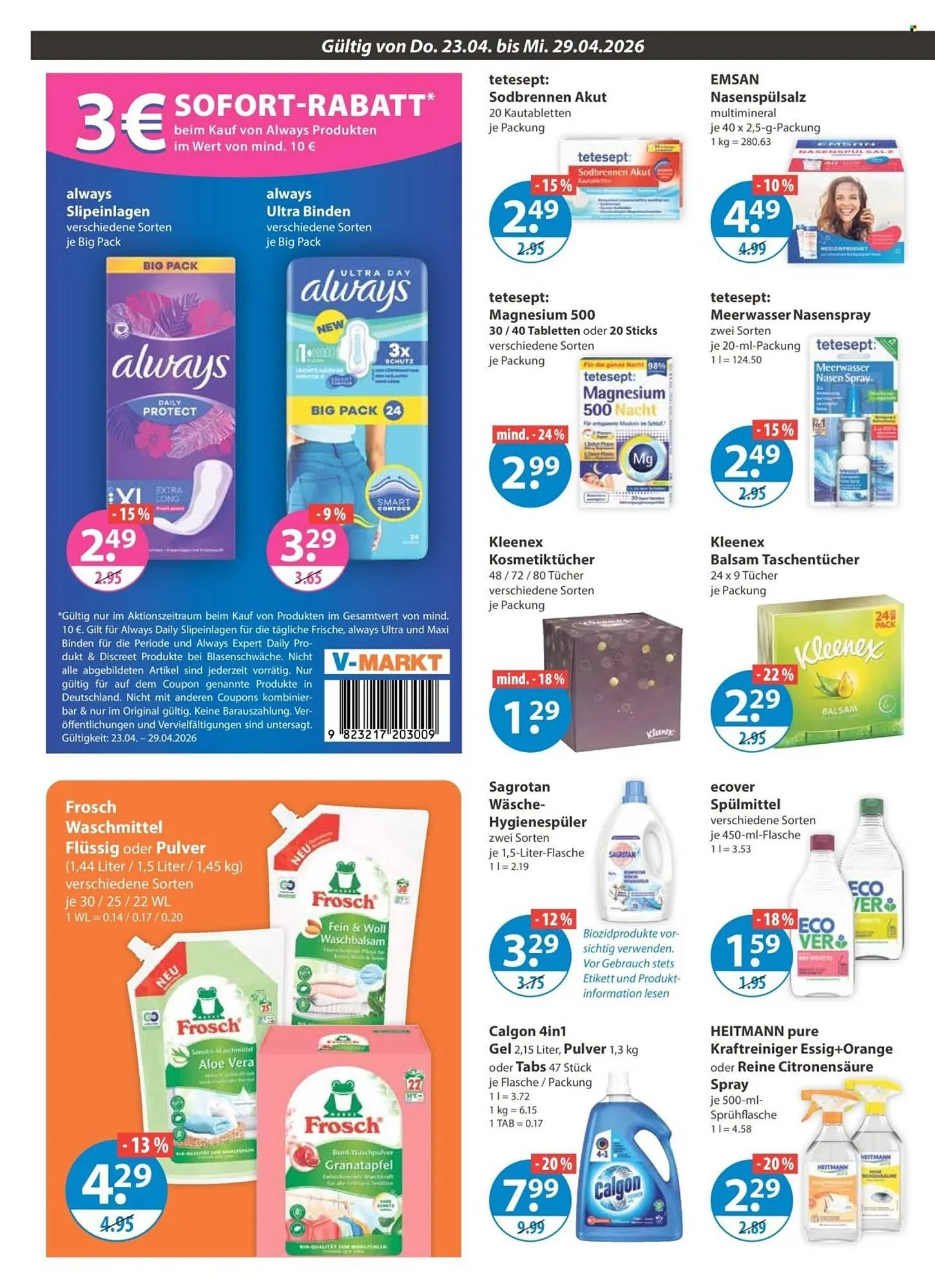 V Markt Prospekt von 23. April bis 29. April 2026 - Prospekt seite 12