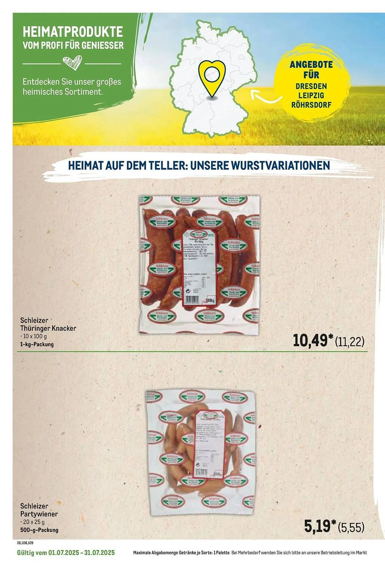 METRO Prospekt von 1. Juli bis 31. Juli 2025 - Prospekt seite 84