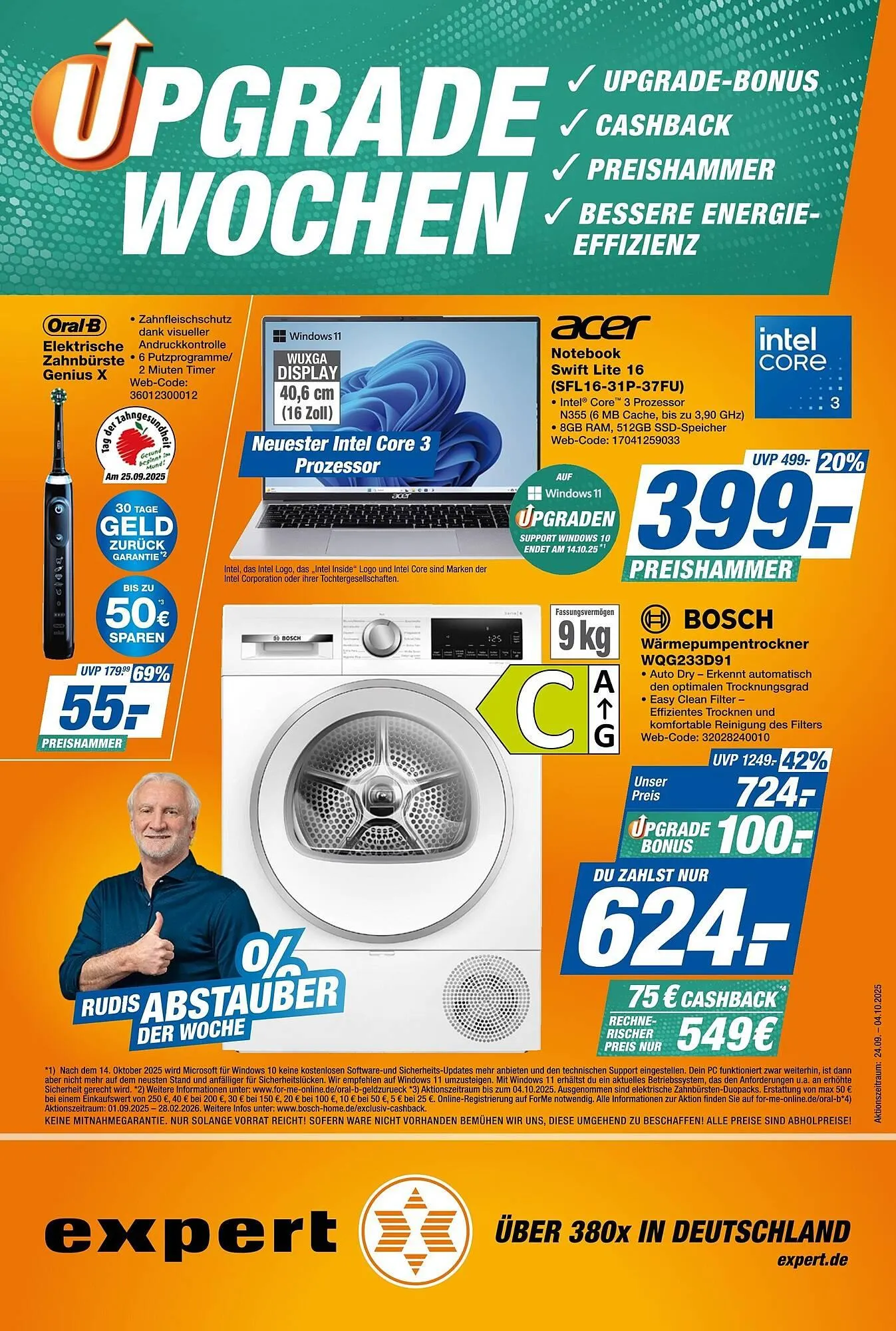 Expert Prospekt von 24. September bis 3. Oktober 2025 - Prospekt seite 1