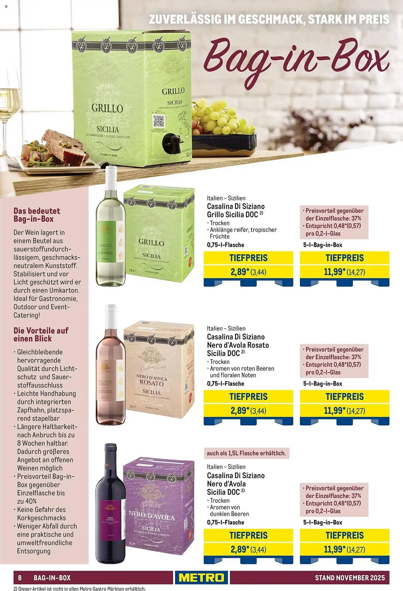 METRO Prospekt von 12. November bis 12. März 2026 - Prospekt seite 8
