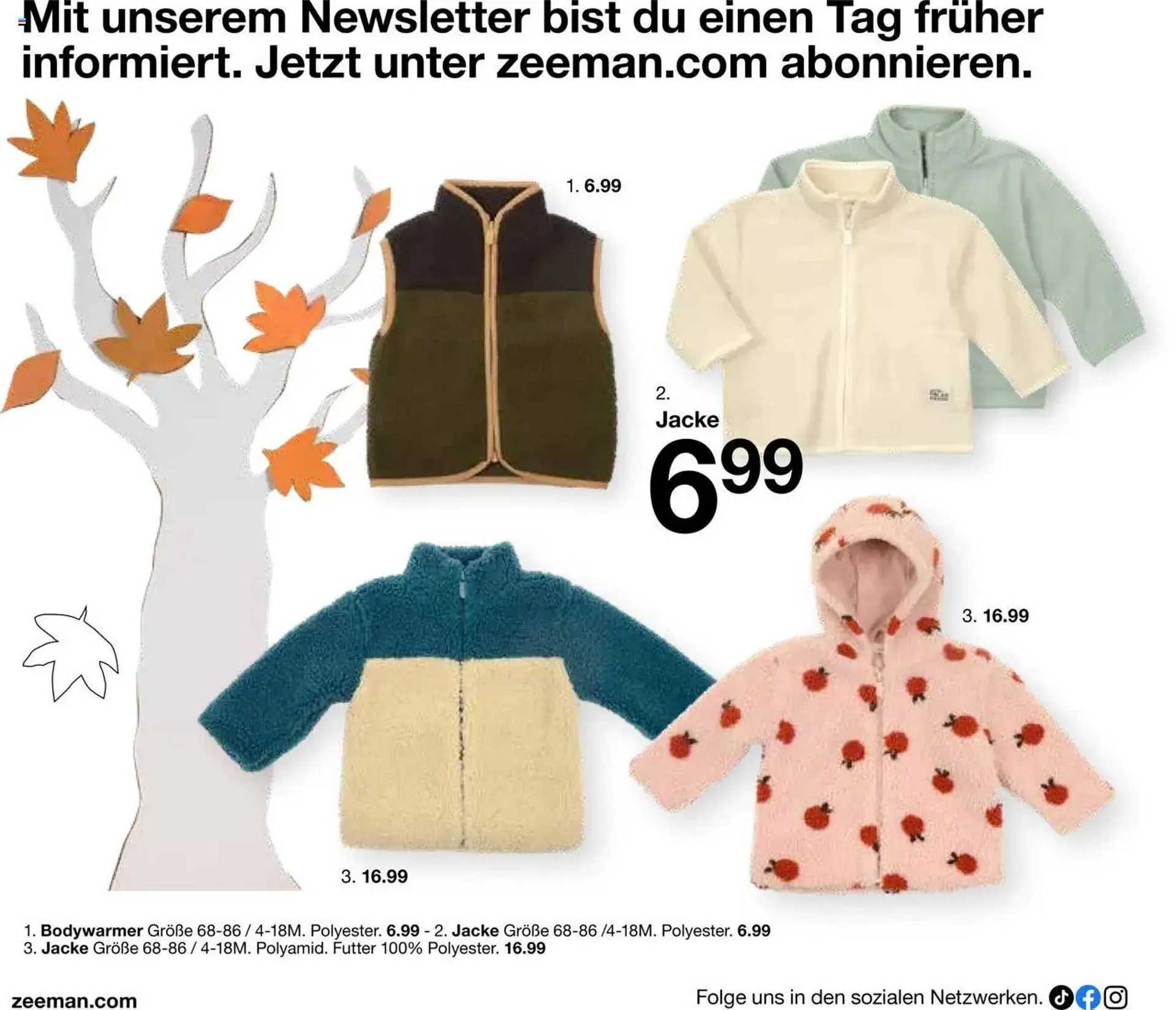 Zeeman Prospekt von 18. Juli bis 31. Dezember 2025 - Prospekt seite 18