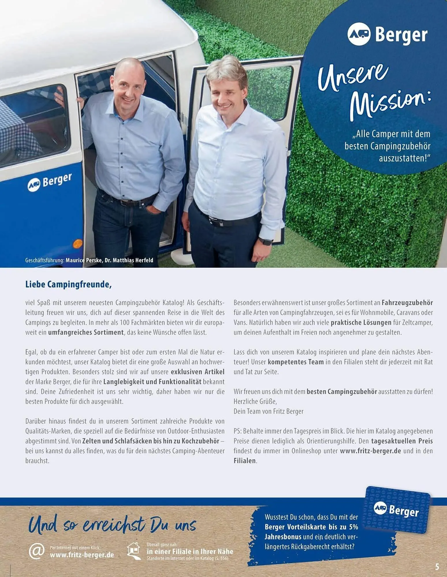 Fritz Berger Prospekt von 27. Mai bis 31. Dezember 2025 - Prospekt seite 5