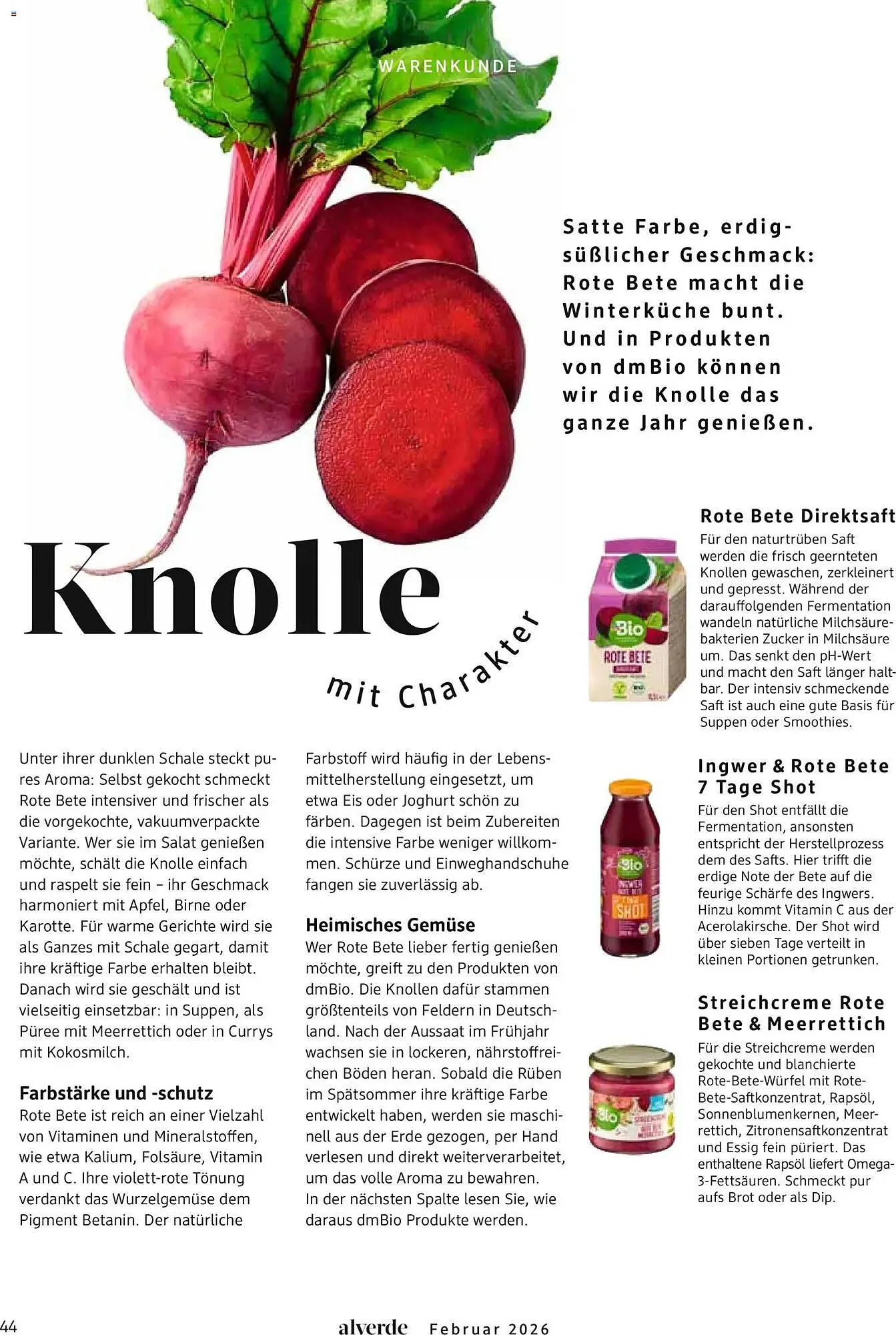 Dm drogerie Magazin von 1. Februar bis 28. Februar 2026 - Prospekt seite 44
