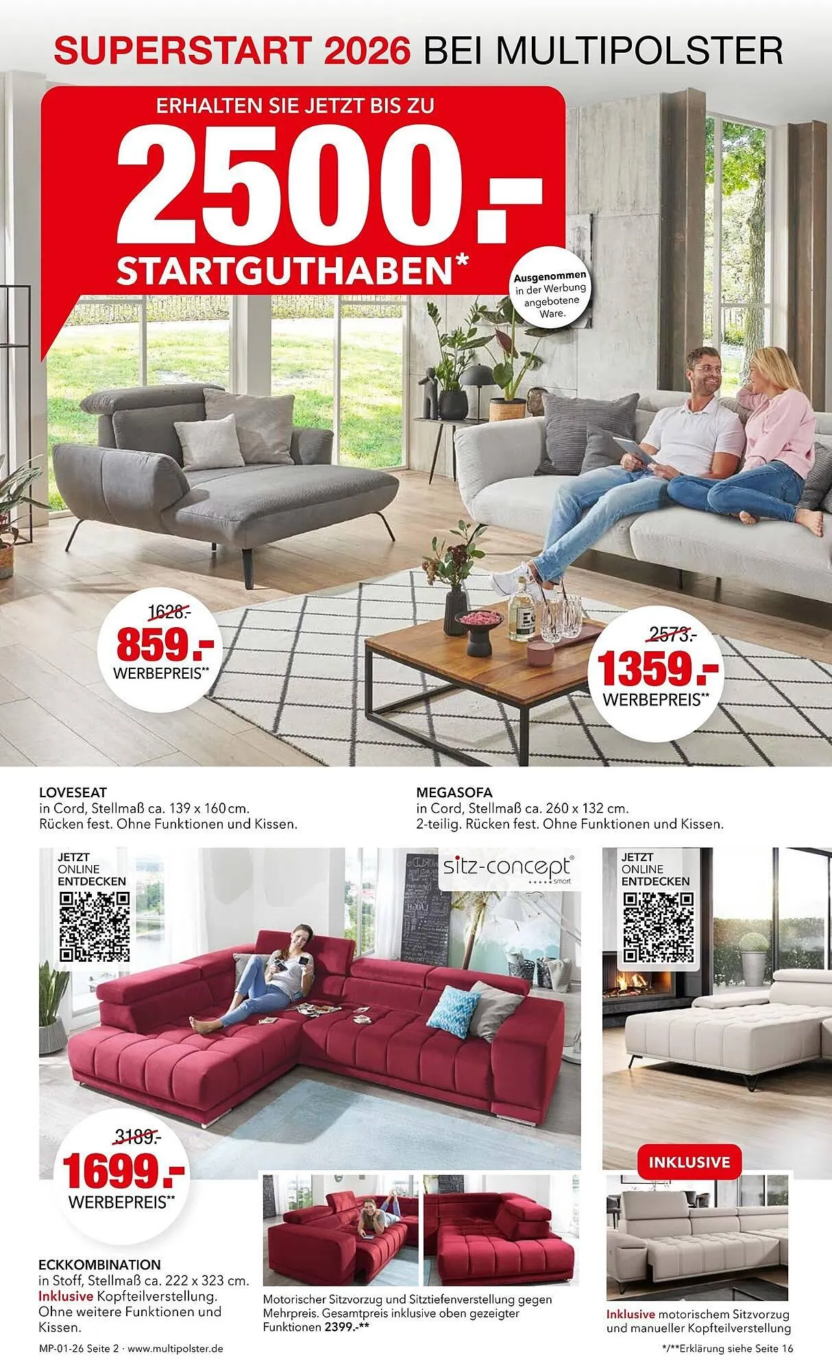 Multipolster Prospekt von 12. Januar bis 31. Januar 2026 - Prospekt seite 2