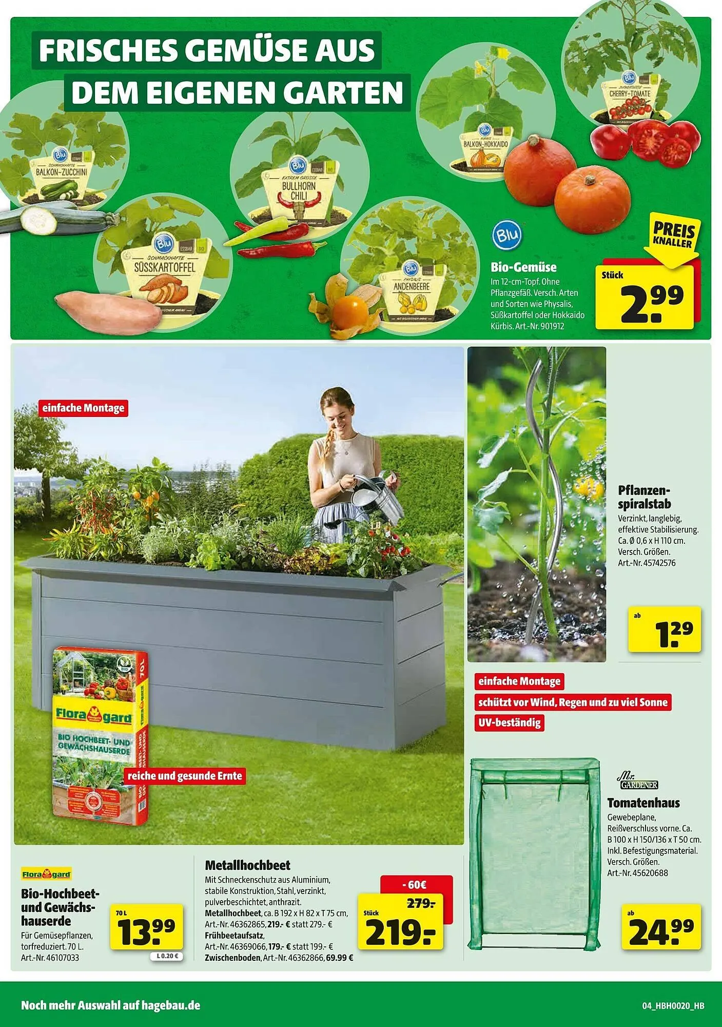 Hagebau Prospekt von 10. Mai bis 17. Mai 2025 - Prospekt seite 4