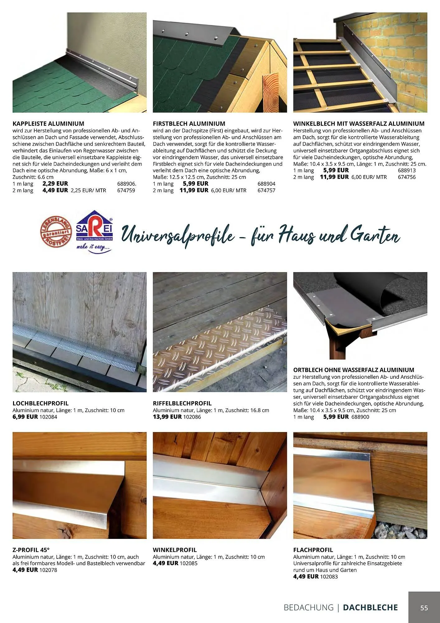 BBM Baumarkt Prospekt von 20. April bis 31. Dezember 2025 - Prospekt seite 55