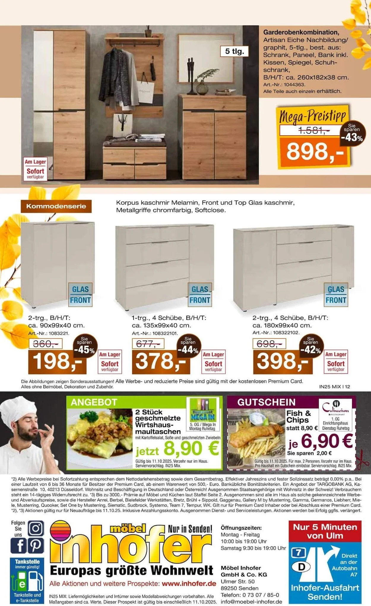Möbel Inhofer Aktueller Prospekt von 1. Dezember bis 15. Dezember 2025 - Prospekt seite 12