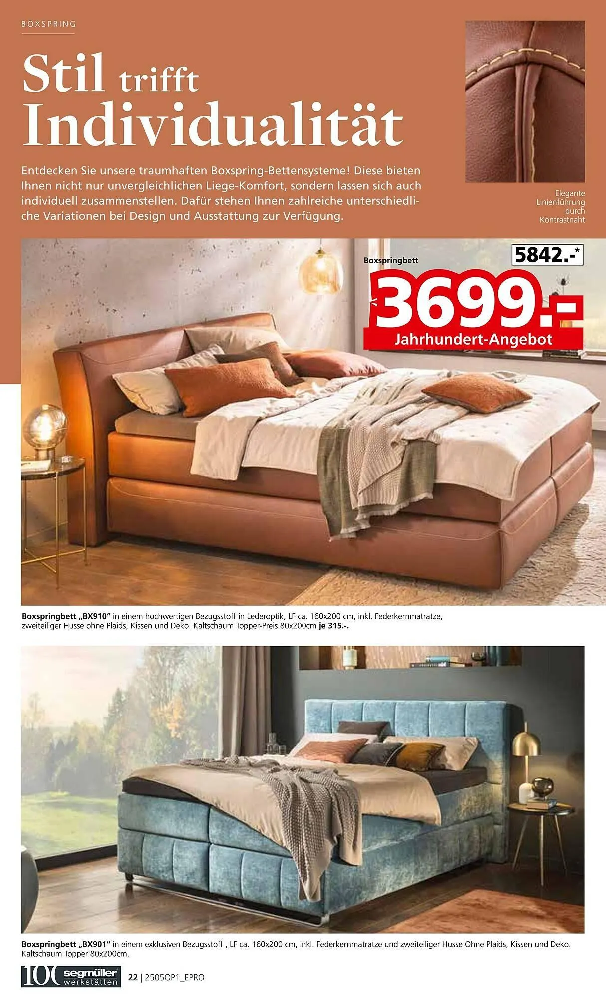 Segmüller Prospekt von 24. Mai bis 31. August 2025 - Prospekt seite 22