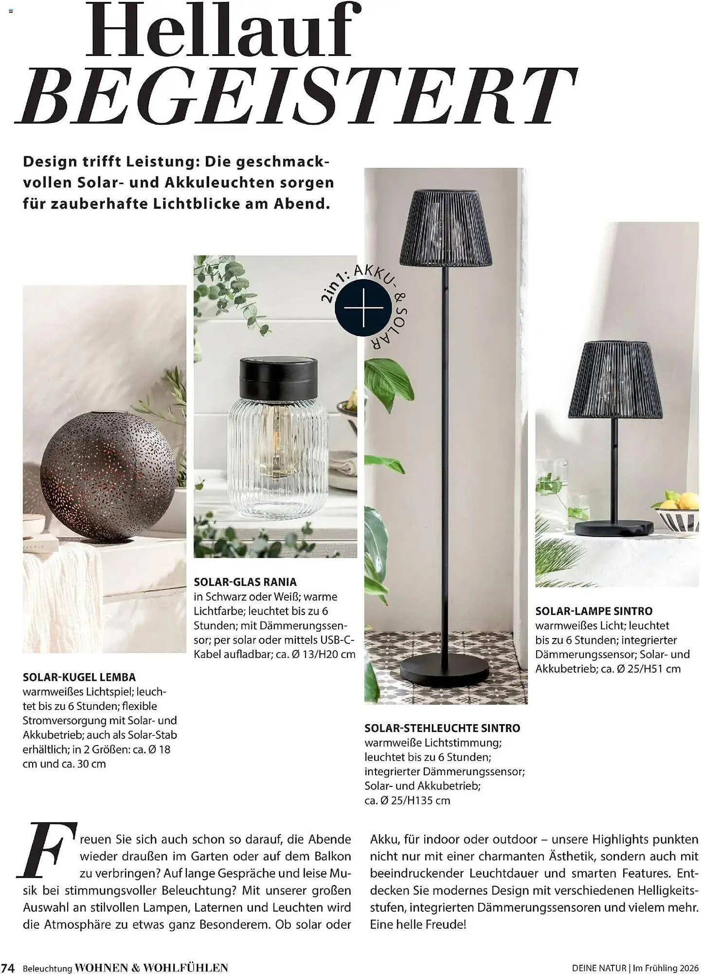 Dehner Prospekt von 4. März bis 31. Mai 2026 - Prospekt seite 74