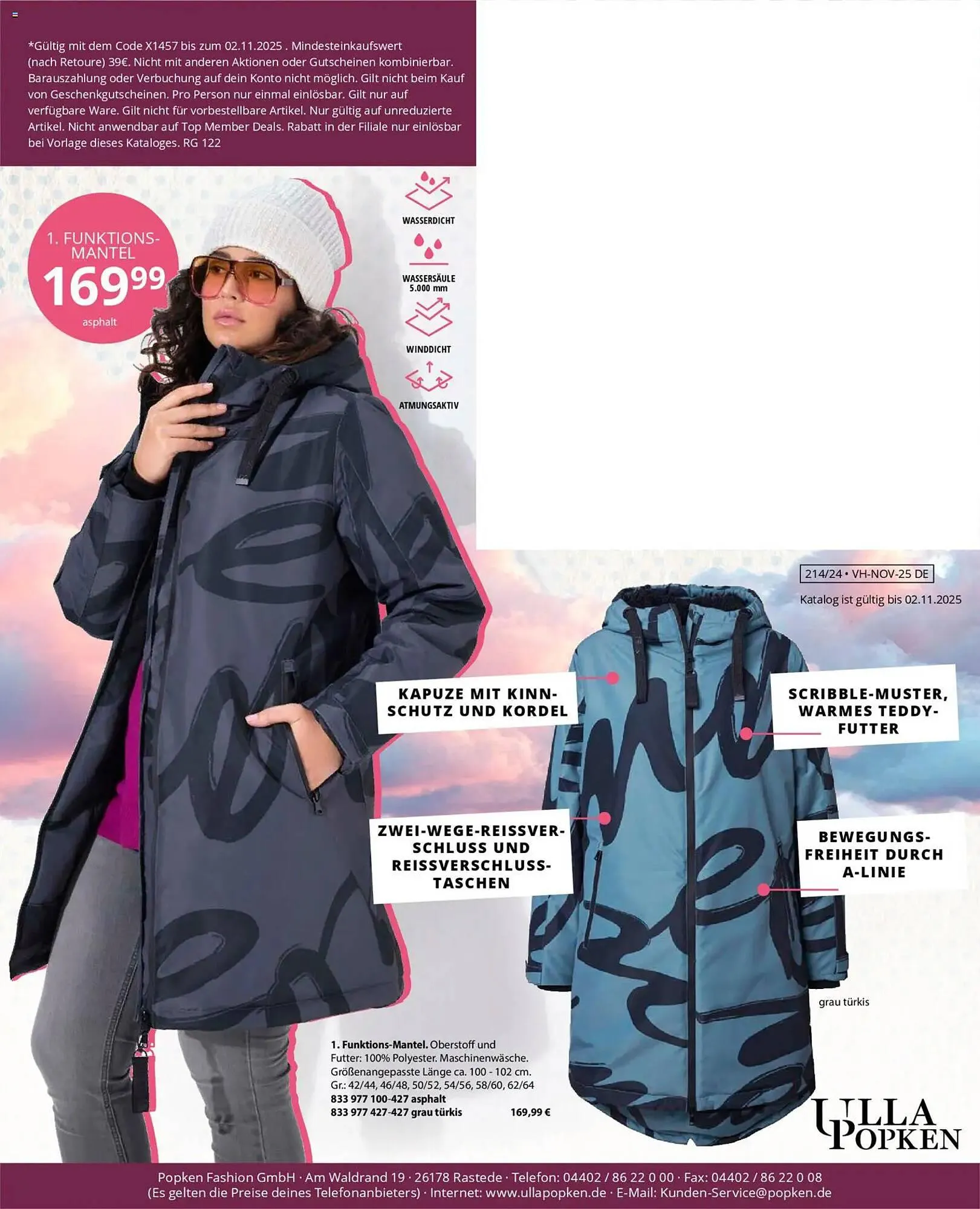 Ulla Popken Katalog von 1. November bis 30. November 2025 - Prospekt seite 189