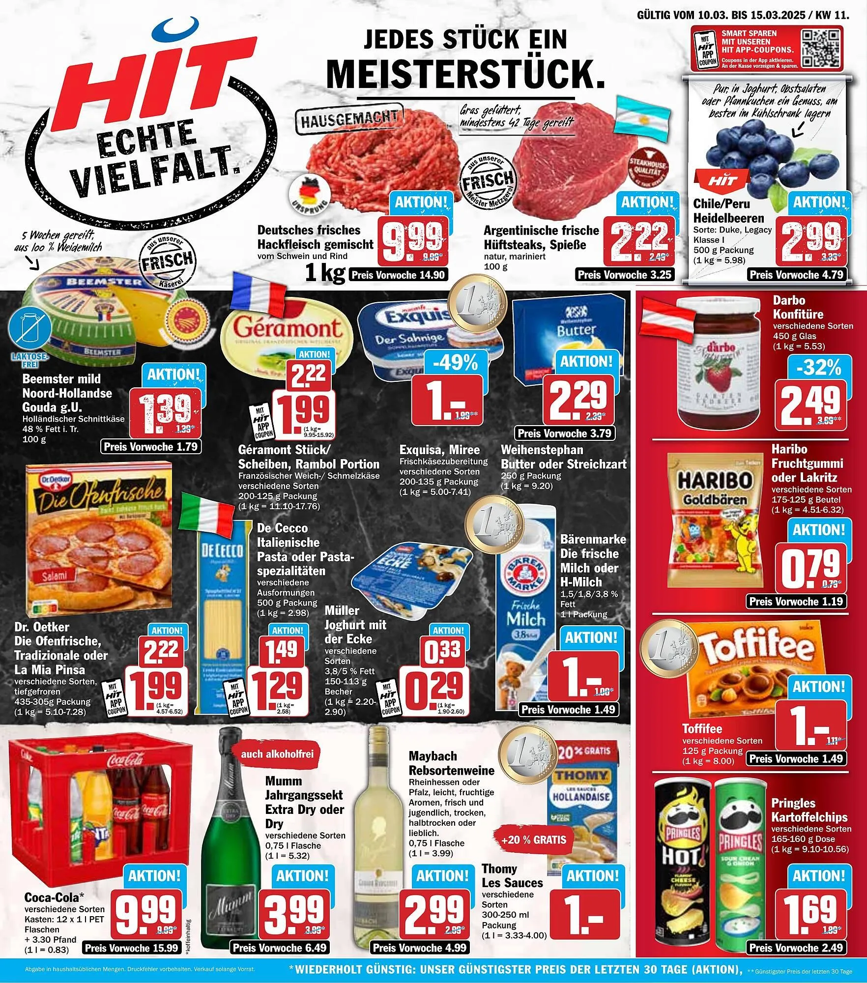 Hit Prospekt von 10. März bis 15. März 2025 - Prospekt seite 1