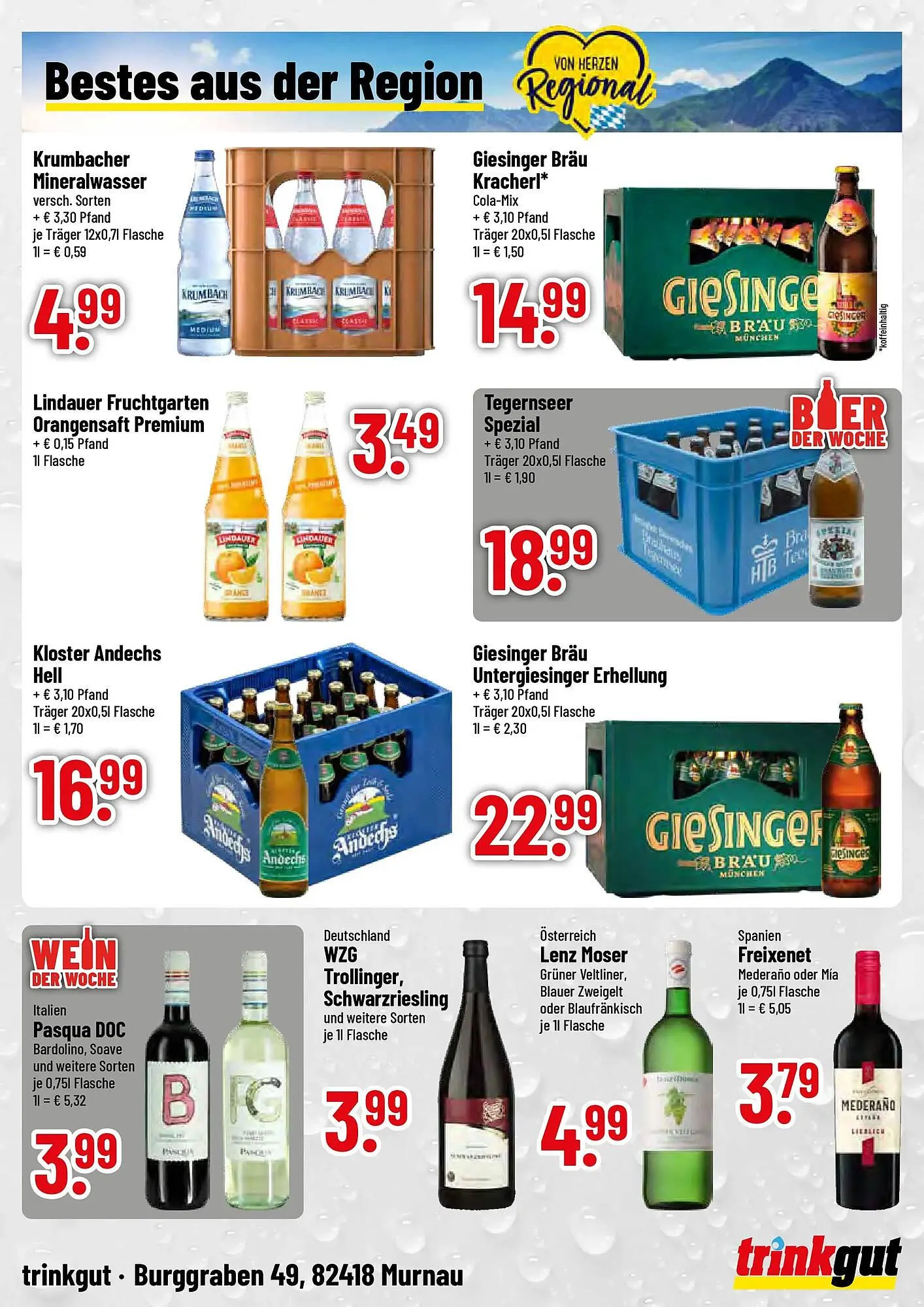 Trinkgut Prospekt von 5. April bis 11. April 2026 - Prospekt seite 4