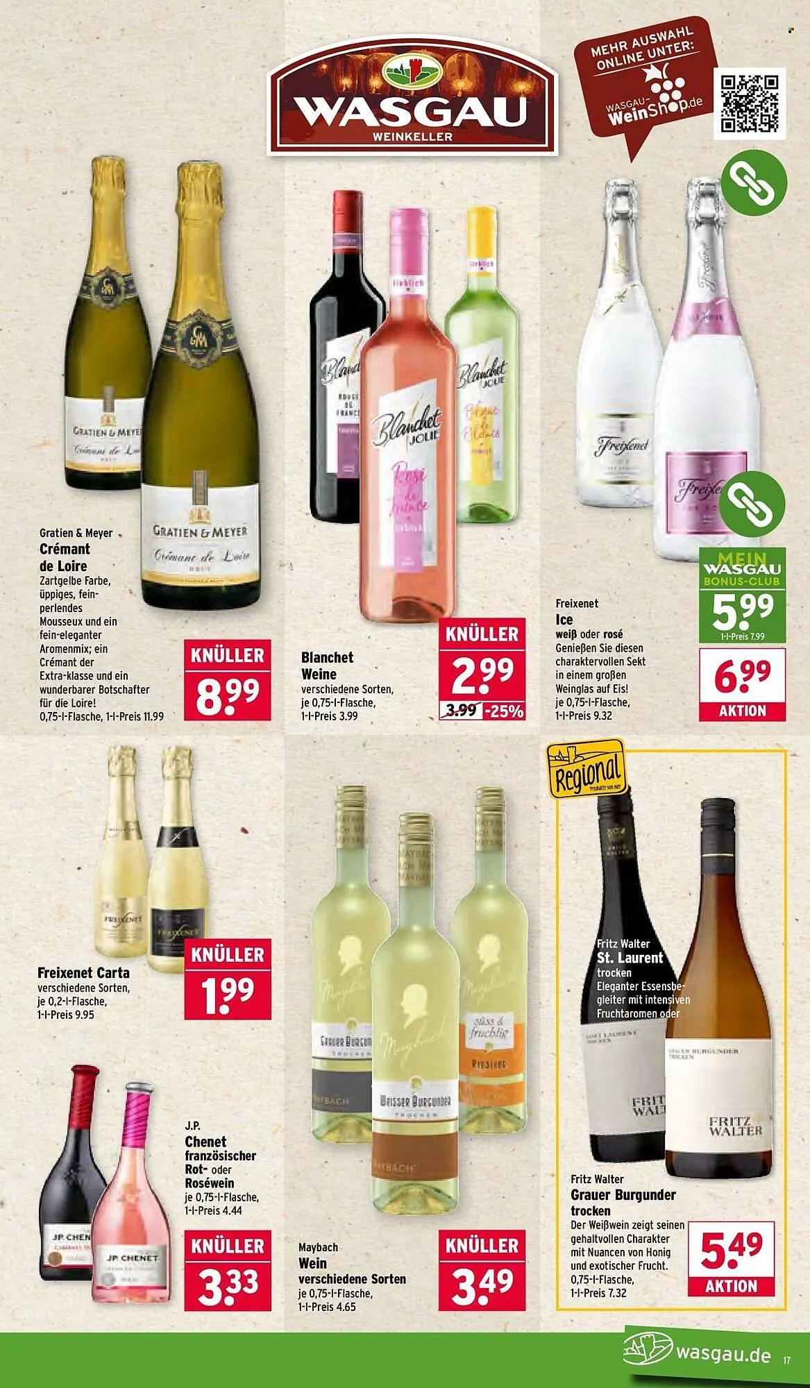 Wasgau Prospekt von 26. Januar bis 31. Januar 2026 - Prospekt seite 17