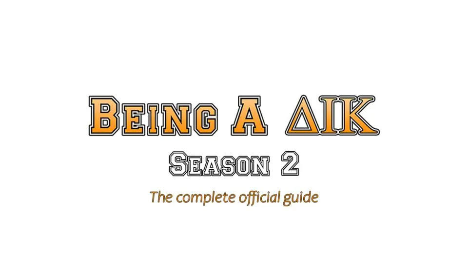 Being a DIK: Season 2 - The complete official guide
