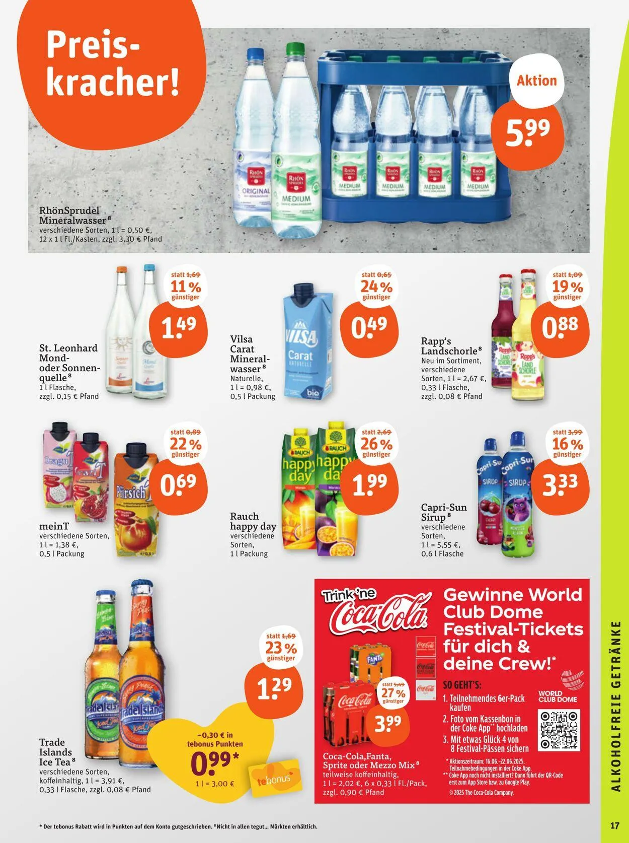 Tegut Aktueller Prospekt von 2. Juni bis 8. Juni 2025 - Prospekt seite 19