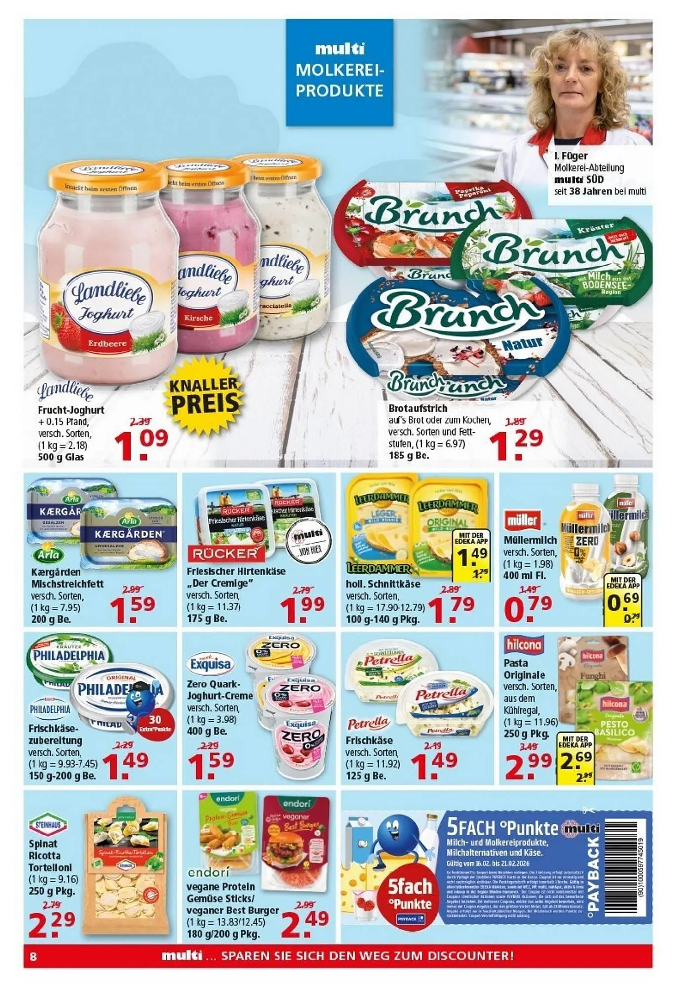 Multi Markt Prospekt von 16. Februar bis 21. Februar 2026 - Prospekt seite 8