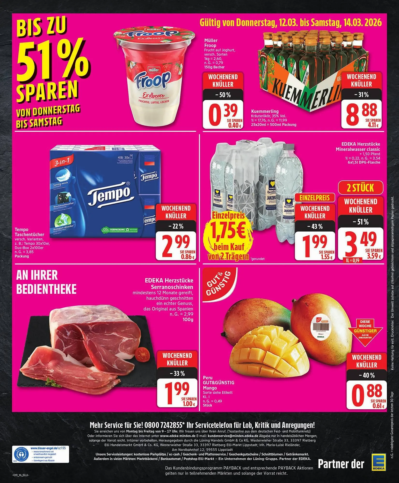 Elli Markt Prospekt von 9. März bis 14. März 2026 - Prospekt seite 16