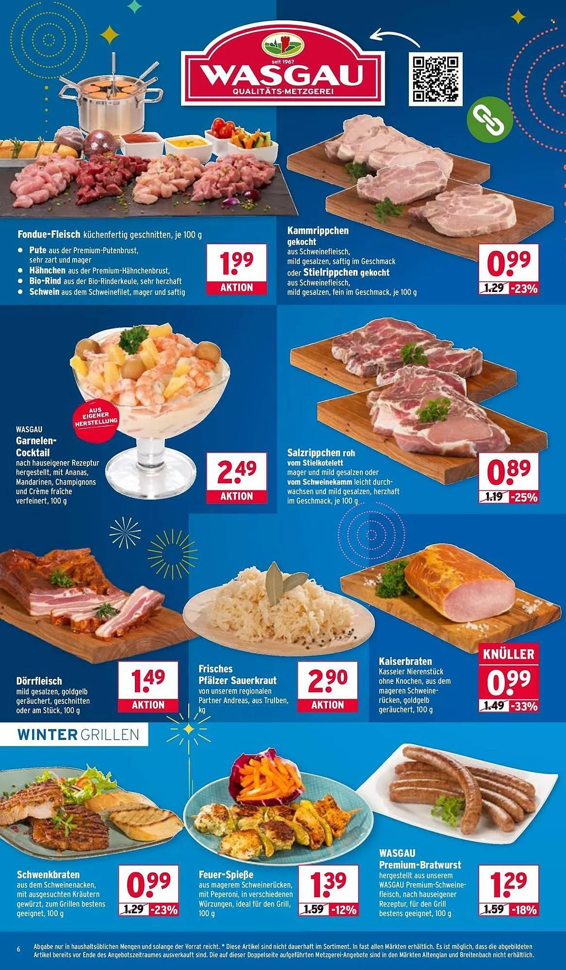 Wasgau Prospekt von 29. Dezember bis 3. Januar 2026 - Prospekt seite 6