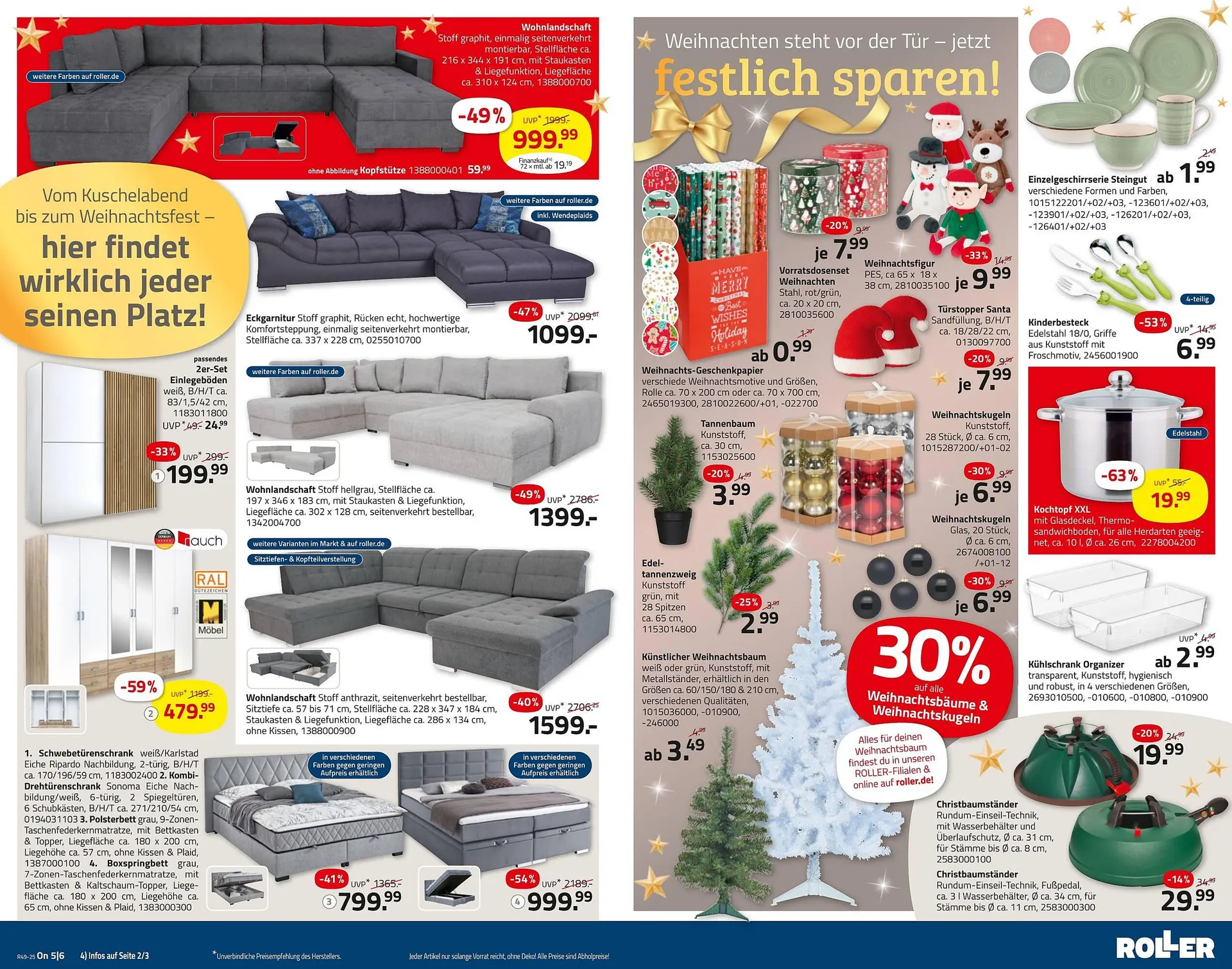 ROLLER Prospekt von 30. November bis 6. Dezember 2025 - Prospekt seite 6