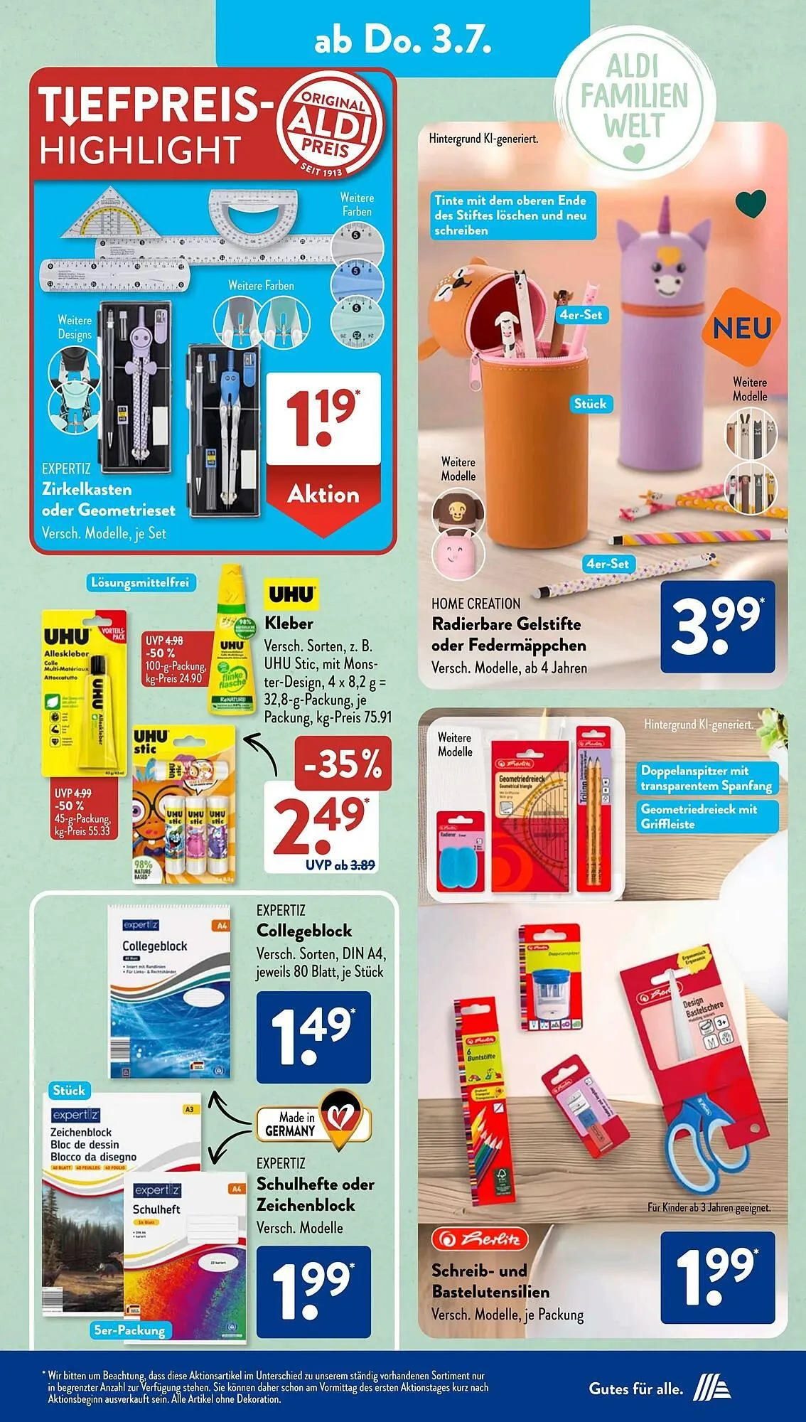 Aldi Süd Prospekt von 30. Juni bis 6. Juli 2025 - Prospekt seite 10