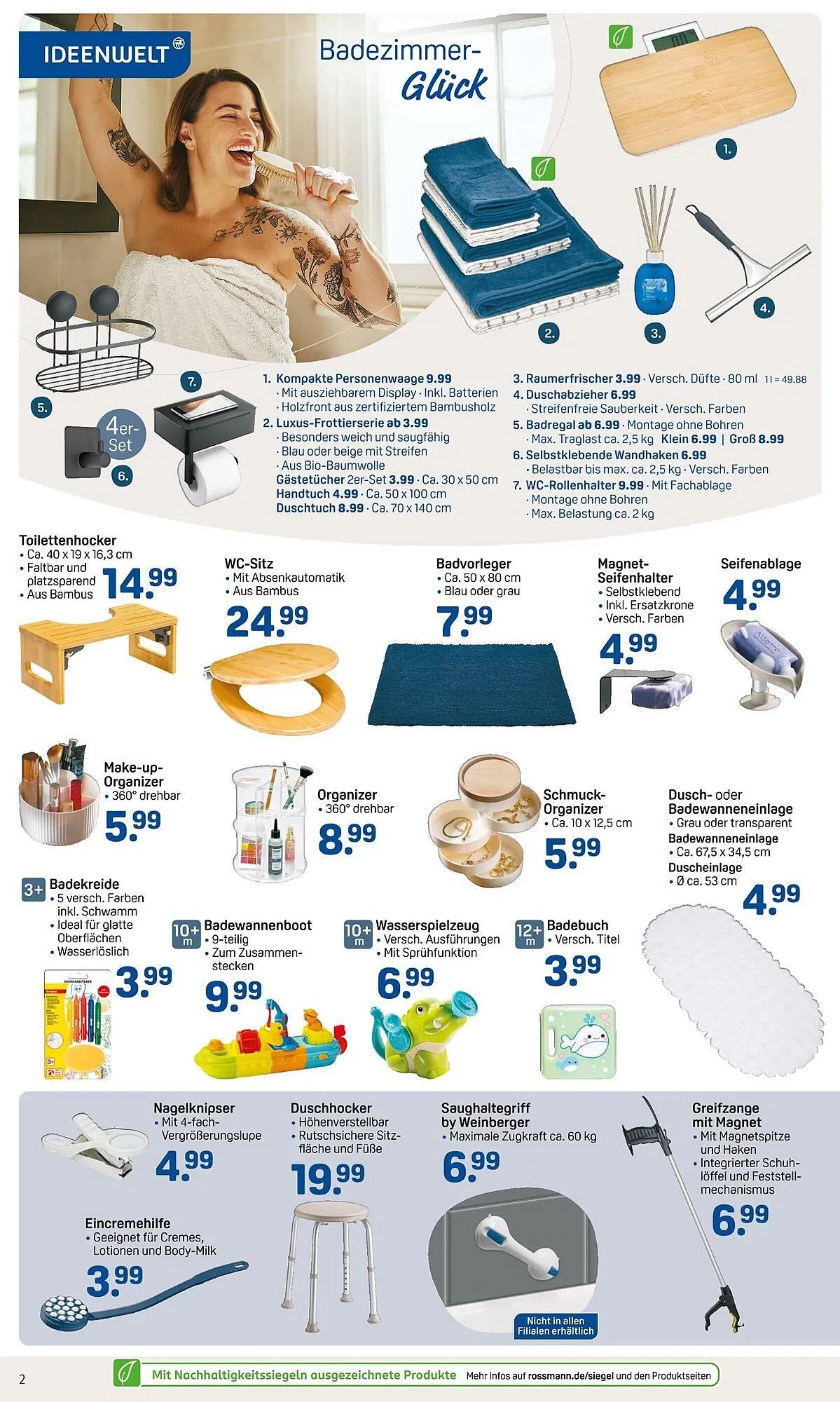 Rossmann Prospekt von 14. Juli bis 18. Juli 2025 - Prospekt seite 2