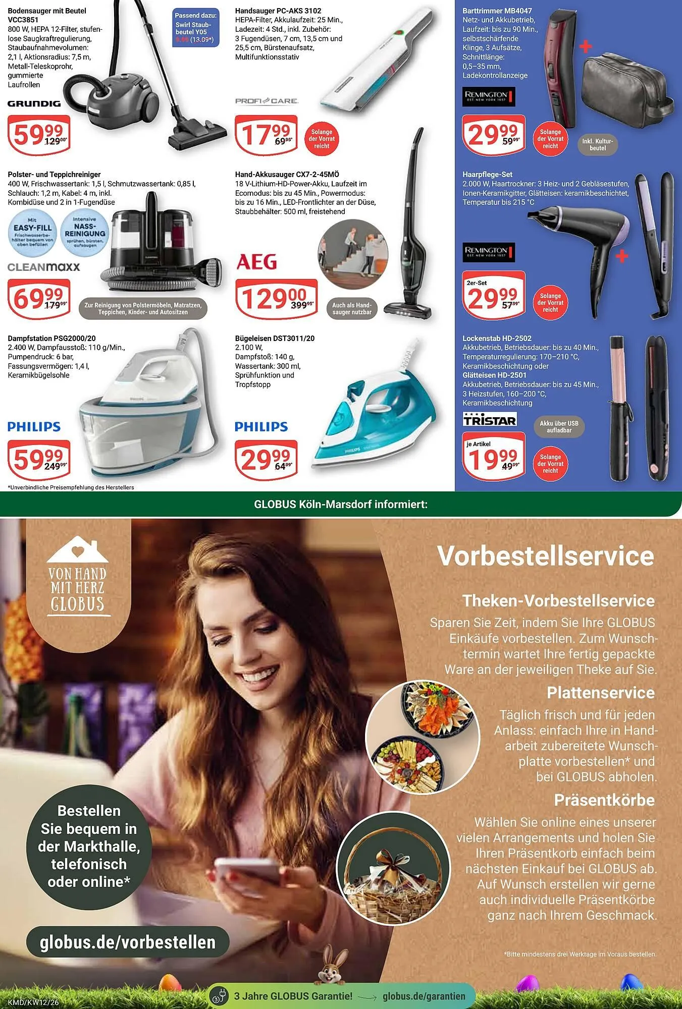 Globus Prospekt von 16. März bis 21. März 2026 - Prospekt seite 28