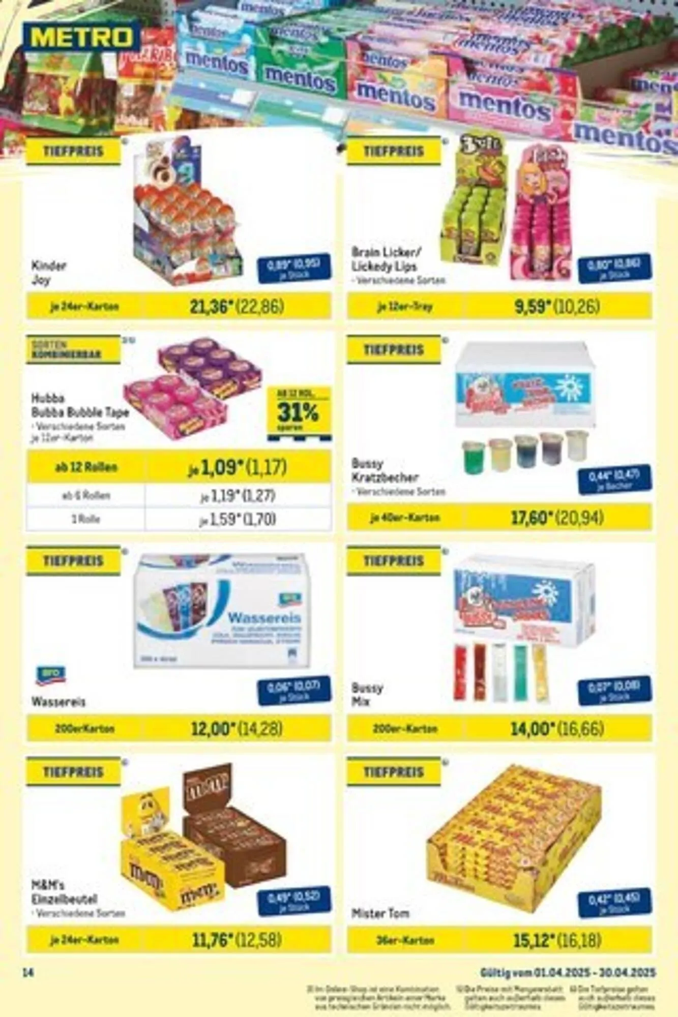 METRO Prospekt von 1. April bis 30. April 2025 - Prospekt seite 15