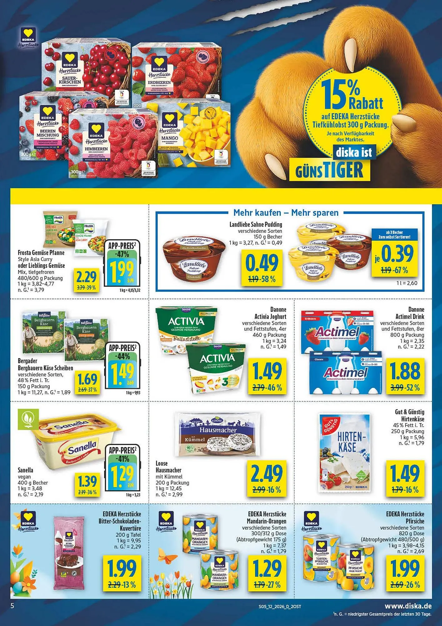 Diska Prospekt von 16. März bis 21. März 2026 - Prospekt seite 5