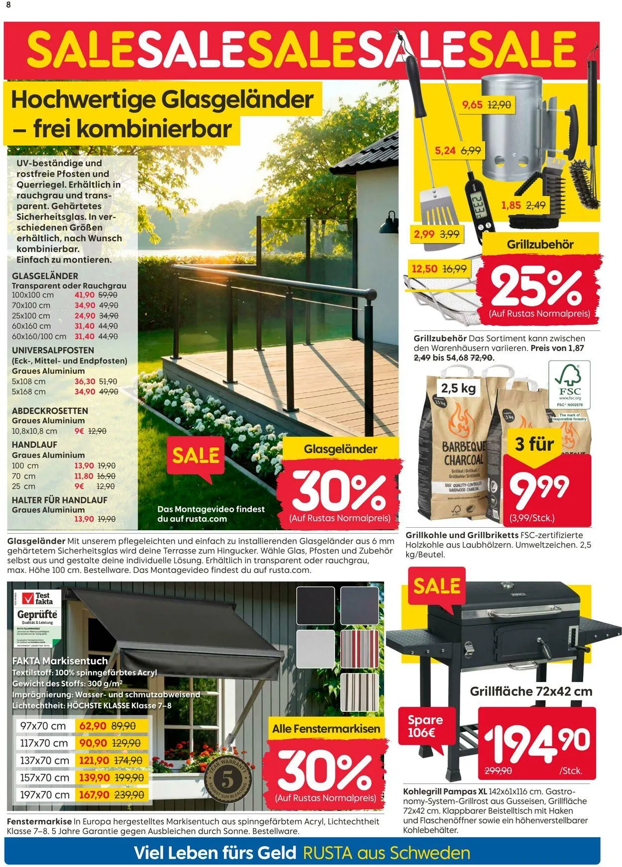 Rusta von 7. Juli bis 21. Juli 2025 - Prospekt seite 8