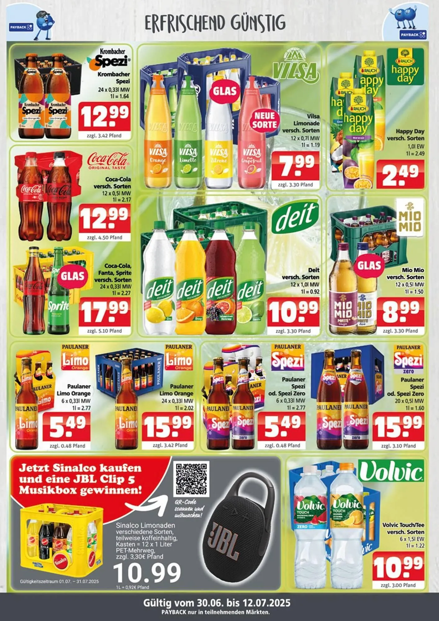 Getränkehaus Prospekt von 30. Juni bis 12. Juli 2025 - Prospekt seite 6