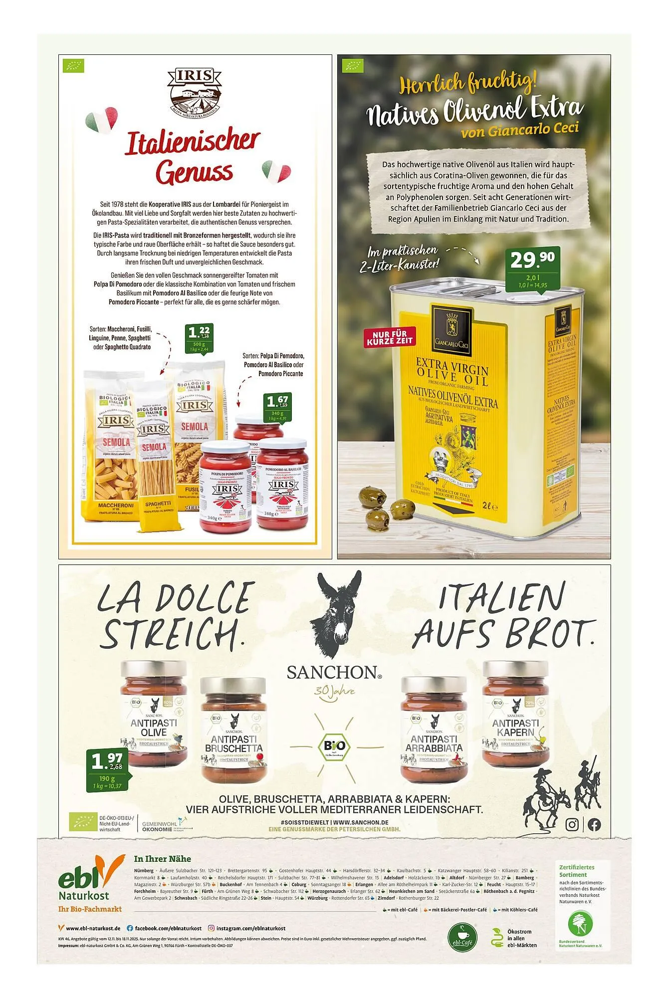 Ebl Naturkost Prospekt von 12. November bis 18. November 2025 - Prospekt seite 4
