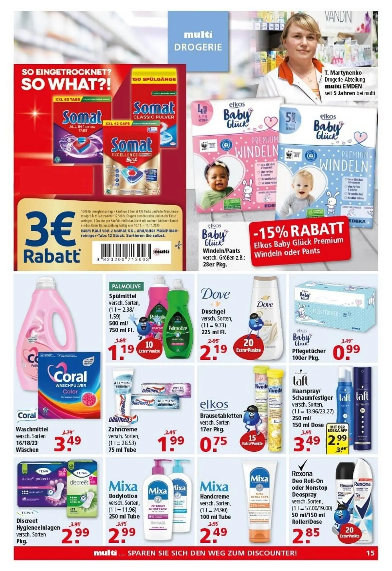 Multi Markt Prospekt von 10. November bis 15. November 2025 - Prospekt seite 15