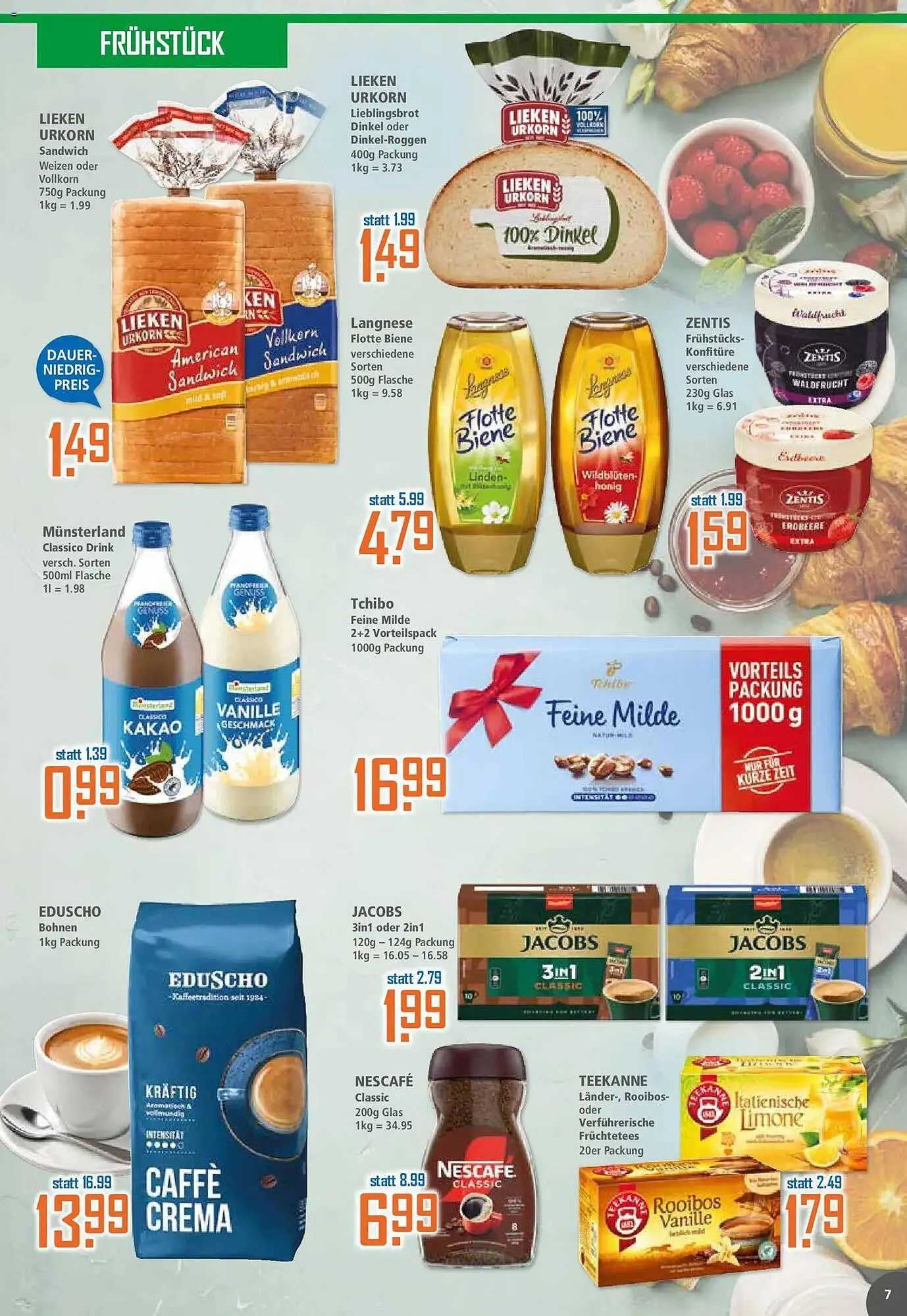 Klaas und Kock Prospekt von 16. März bis 21. März 2026 - Prospekt seite 7