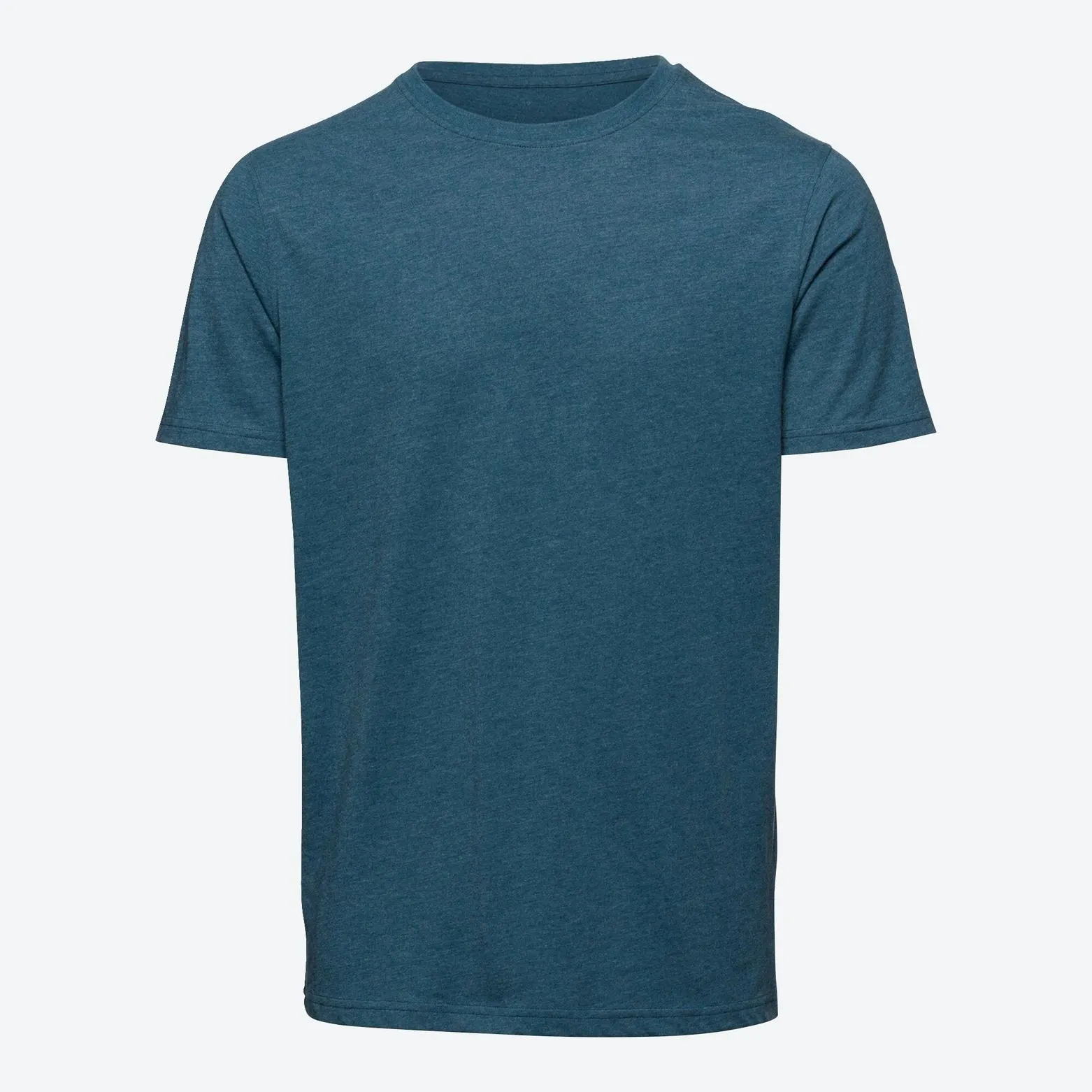 Herren-T-Shirt in Mélange-Optik