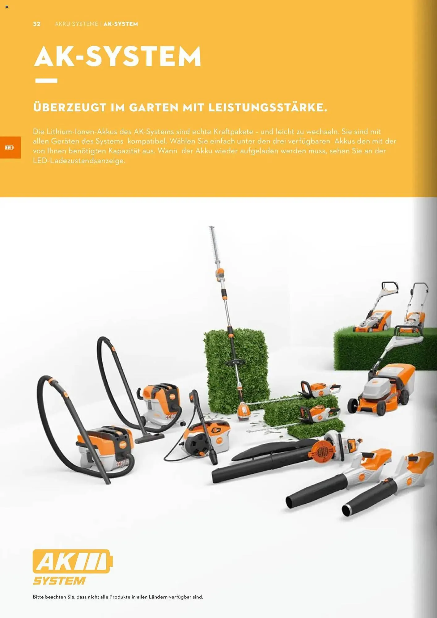 STIHL Prospekt von 1. Januar bis 31. Dezember 2026 - Prospekt seite 32