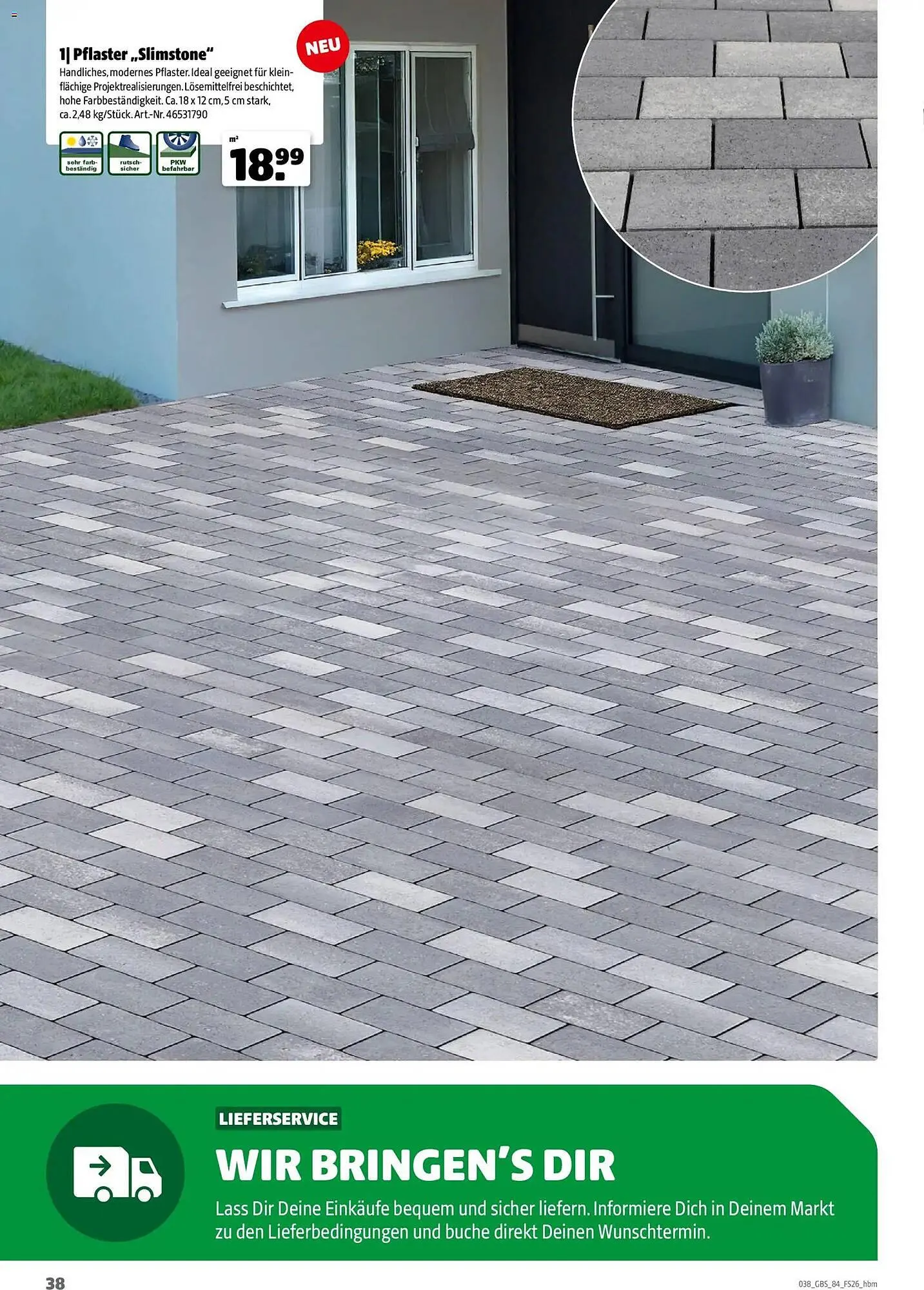 Hagebau Prospekt von 2. März bis 31. Dezember 2026 - Prospekt seite 38