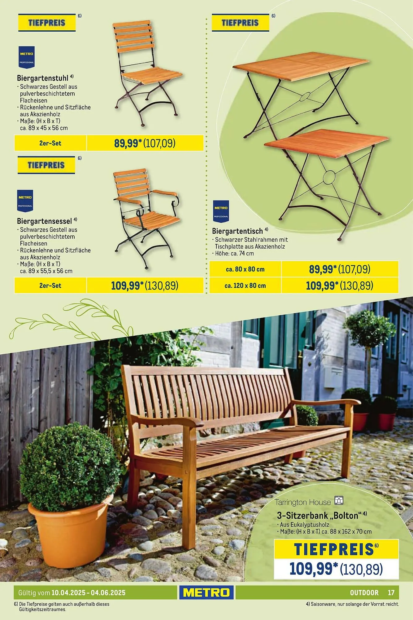 METRO Prospekt von 10. April bis 6. Juni 2025 - Prospekt seite 17