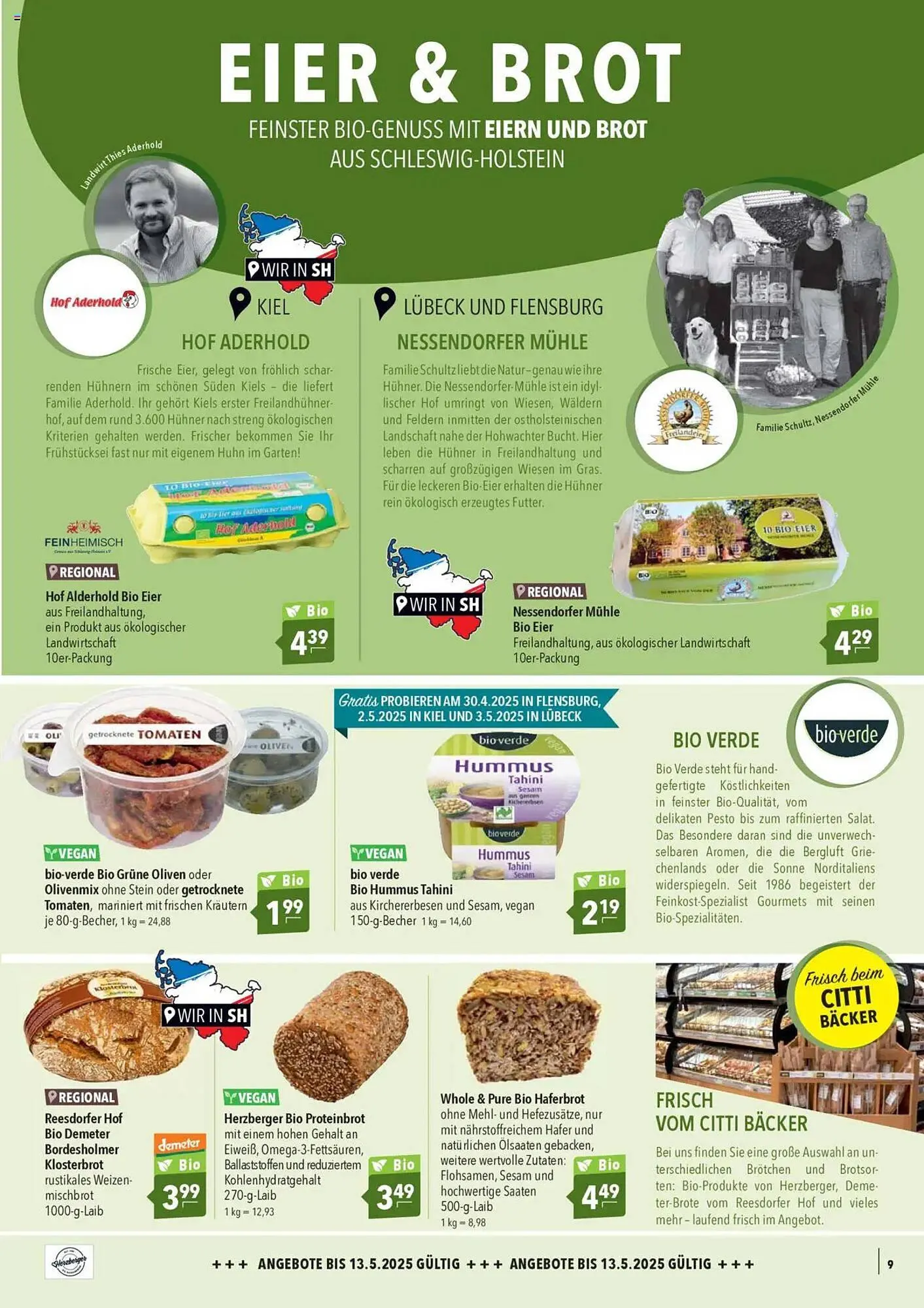 CITTI Markt Prospekt von 16. April bis 13. Mai 2025 - Prospekt seite 9