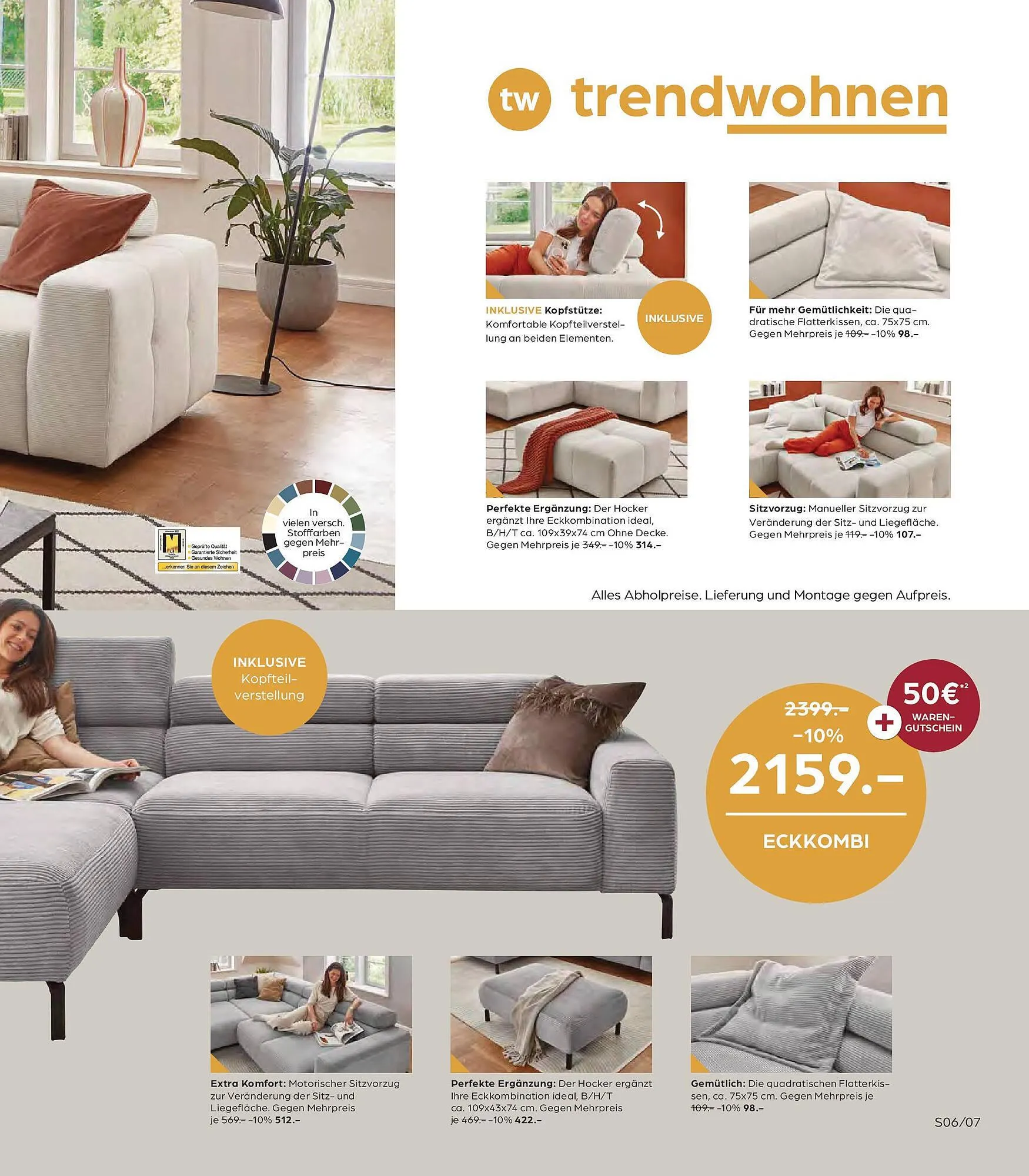 Möbel Buss Prospekt von 27. Februar bis 17. März 2025 - Prospekt seite 7