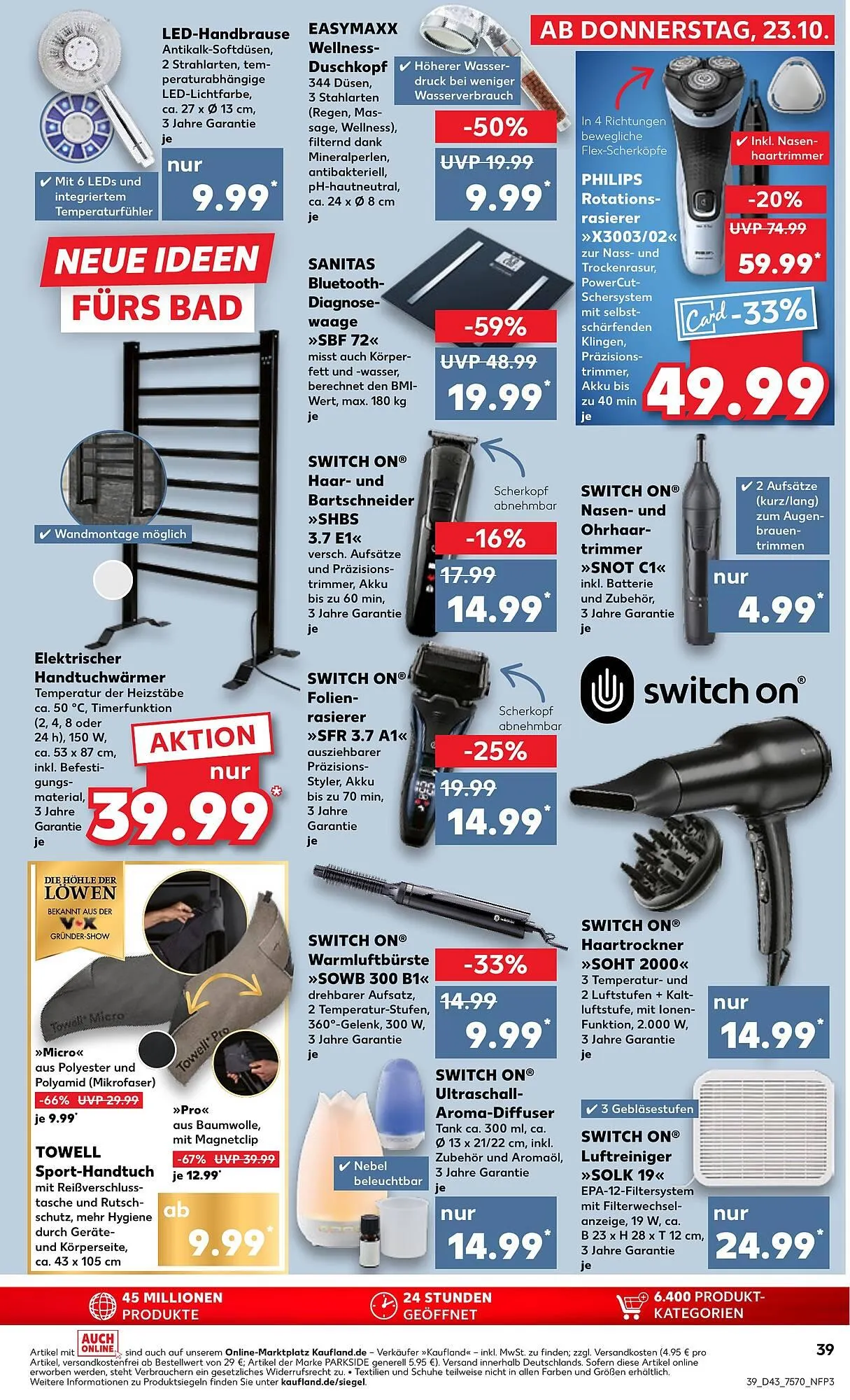 Kaufland Prospekt von 23. Oktober bis 29. Oktober 2025 - Prospekt seite 39