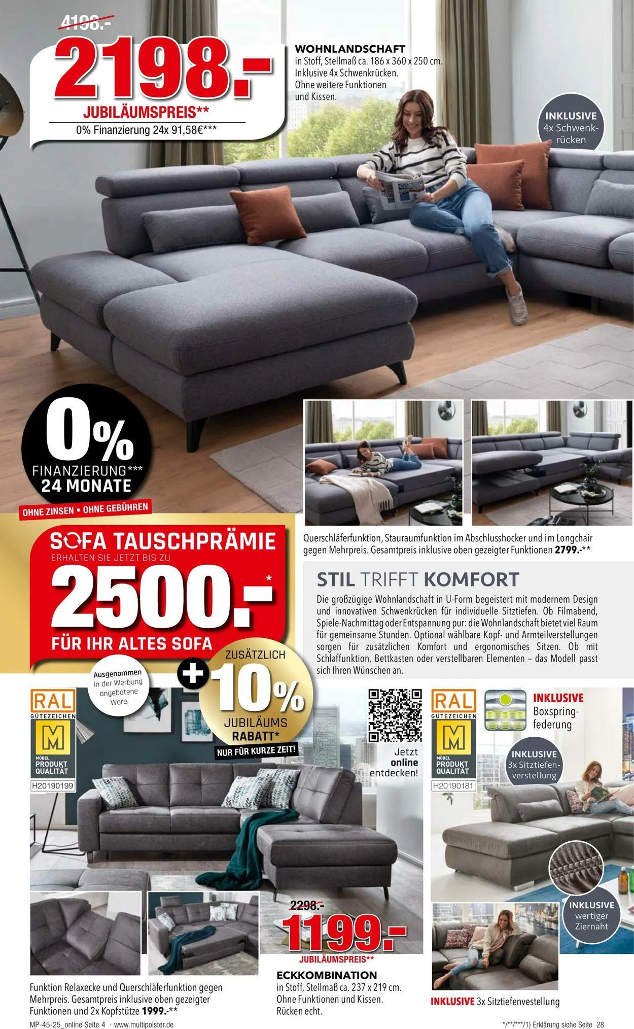 Multipolster Aktueller Prospekt von 5. November bis 19. November 2025 - Prospekt seite 4