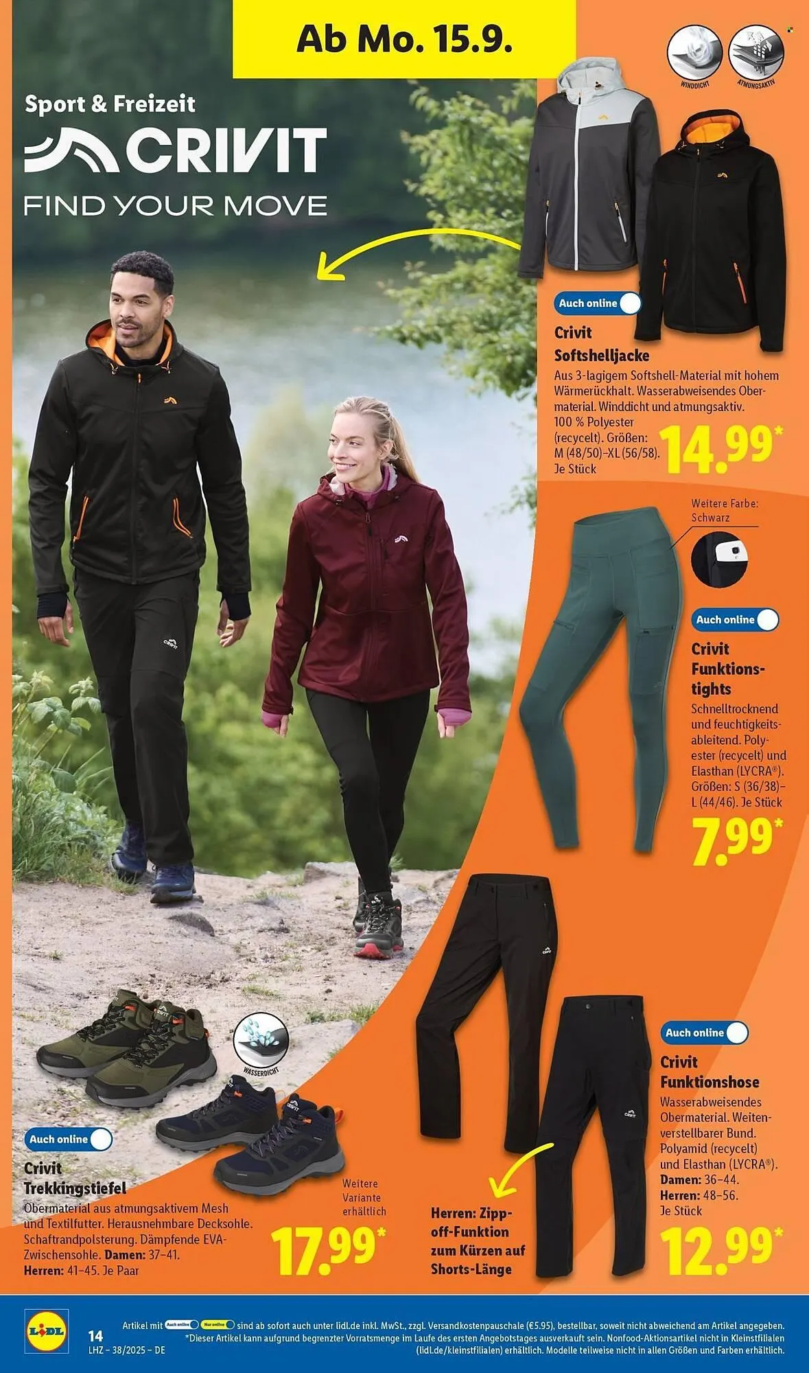 Lidl Prospekt von 15. September bis 20. September 2025 - Prospekt seite 6