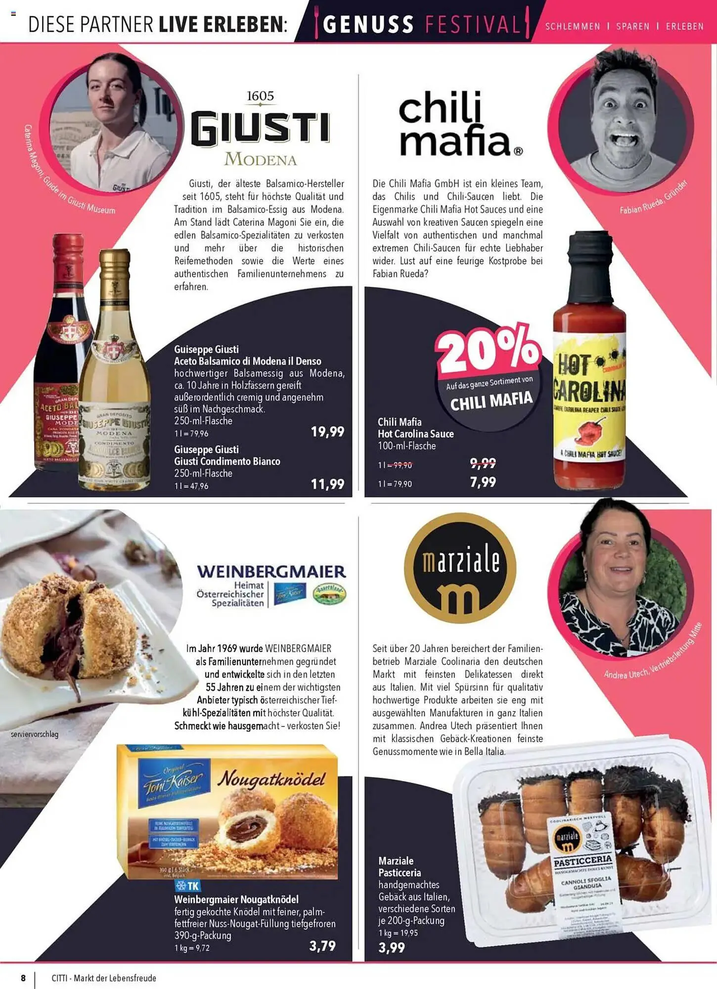 CITTI Markt Prospekt von 8. Oktober bis 14. Oktober 2025 - Prospekt seite 8