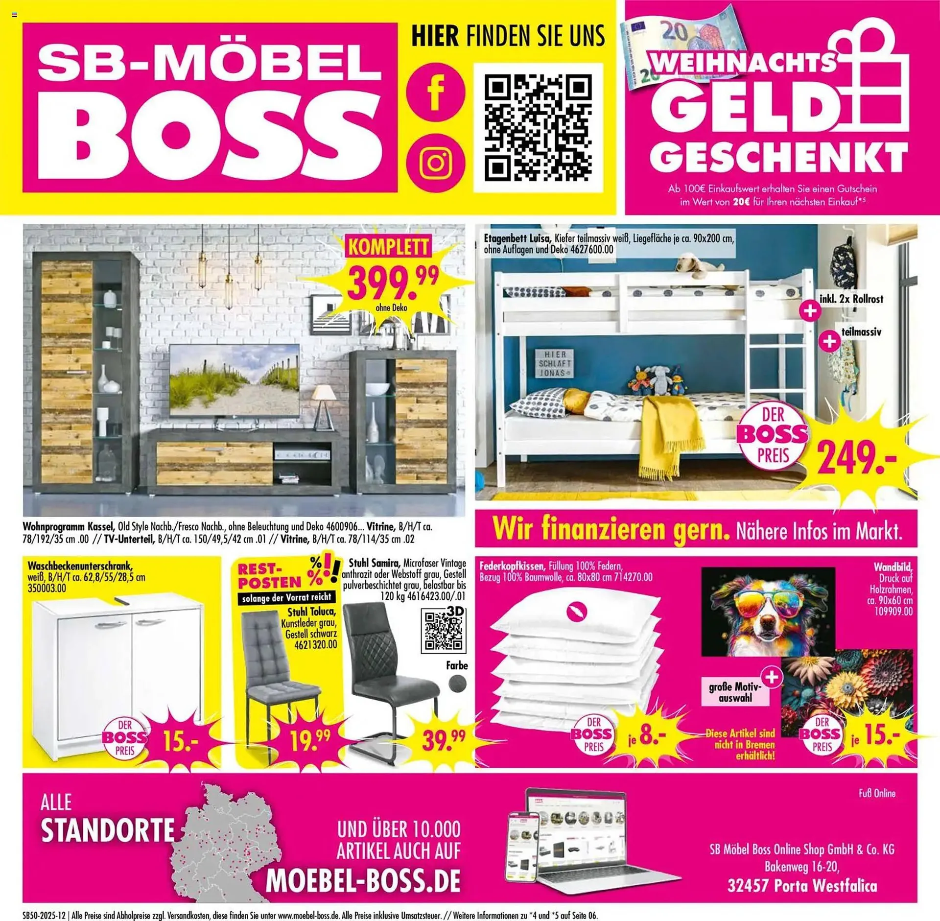 Möbel Boss Prospekt von 6. Dezember bis 12. Dezember 2025 - Prospekt seite 12