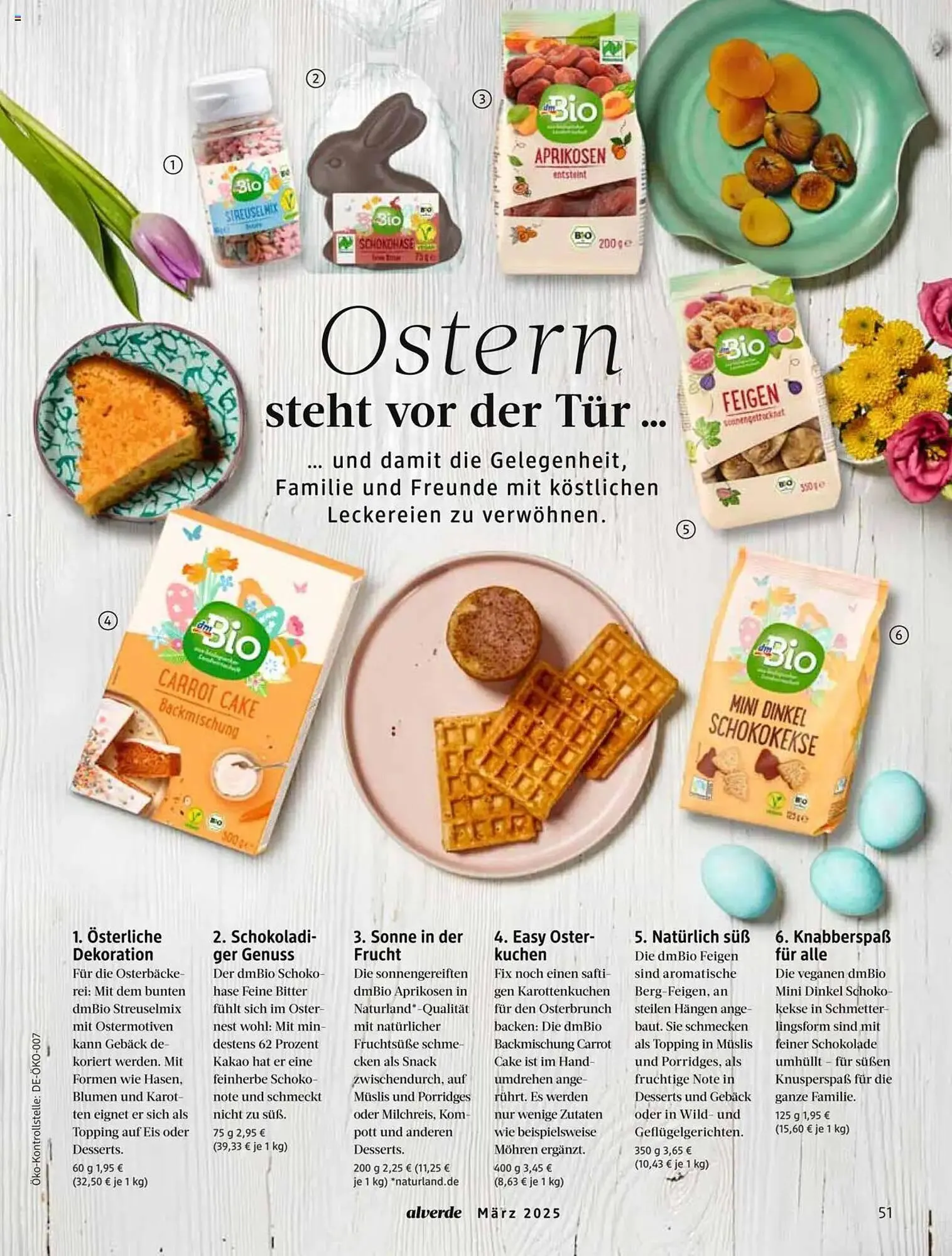 dm drogerie Prospekt von 1. März bis 31. März 2025 - Prospekt seite 51