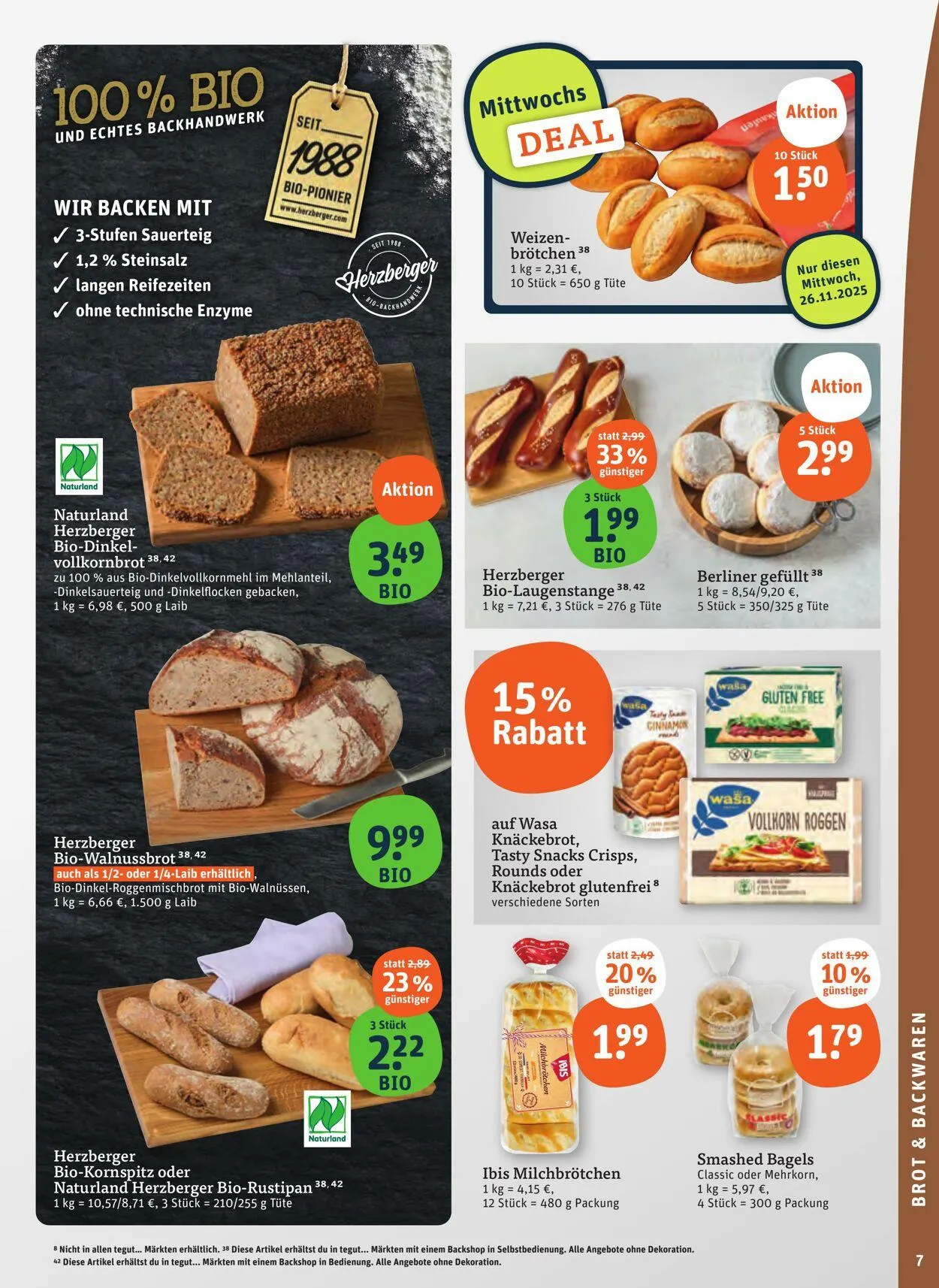 Tegut Aktueller Prospekt von 17. November bis 23. November 2025 - Prospekt seite 9