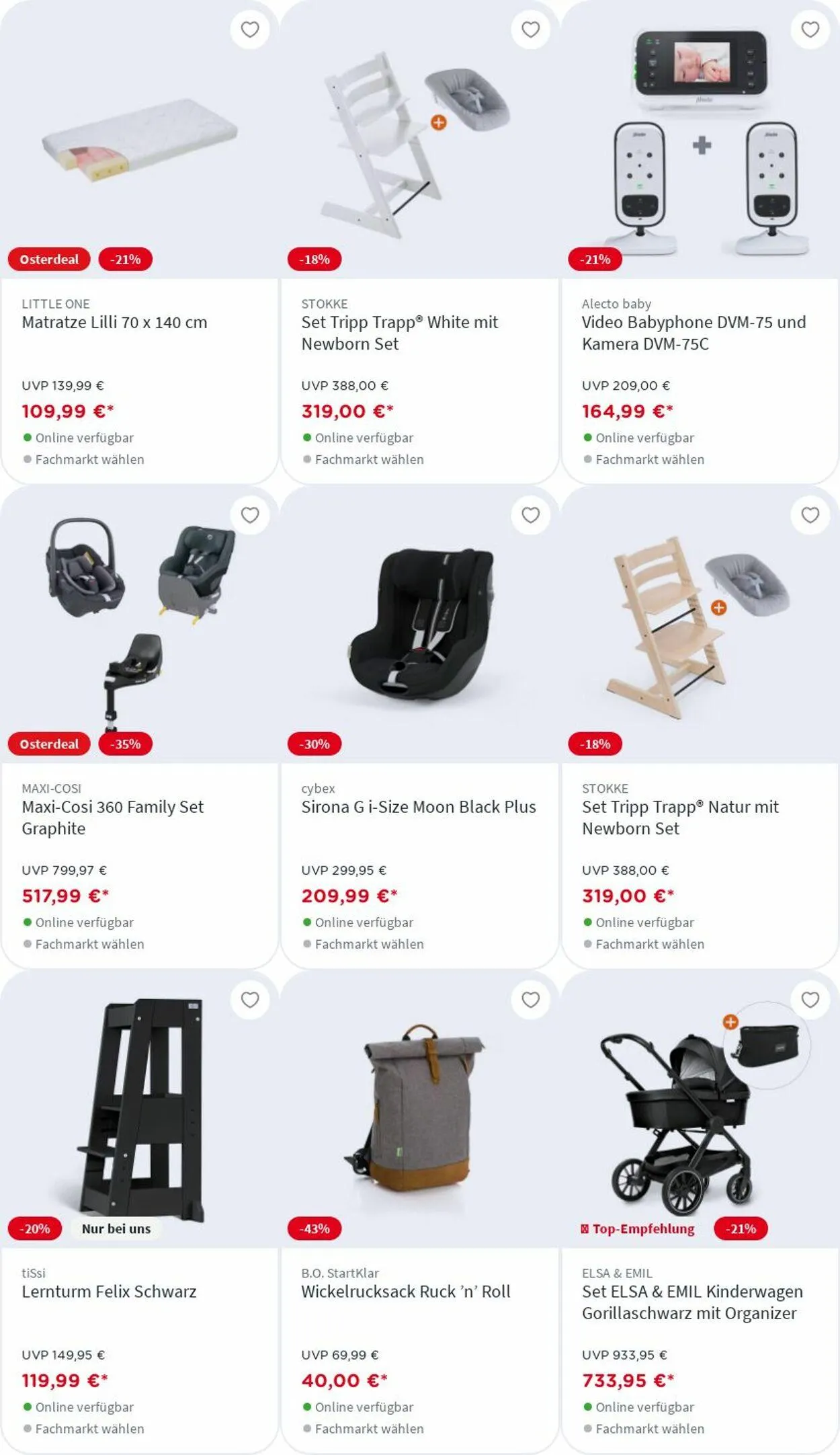 BabyOne Aktueller Prospekt von 7. April bis 13. April 2025 - Prospekt seite 12