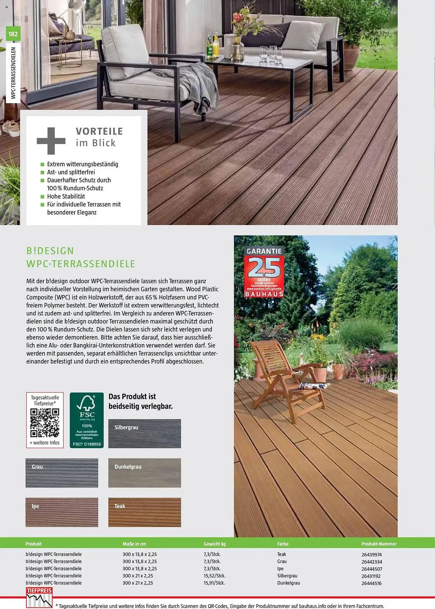 Bauhaus Prospekt von 2. März bis 30. Juni 2026 - Prospekt seite 182