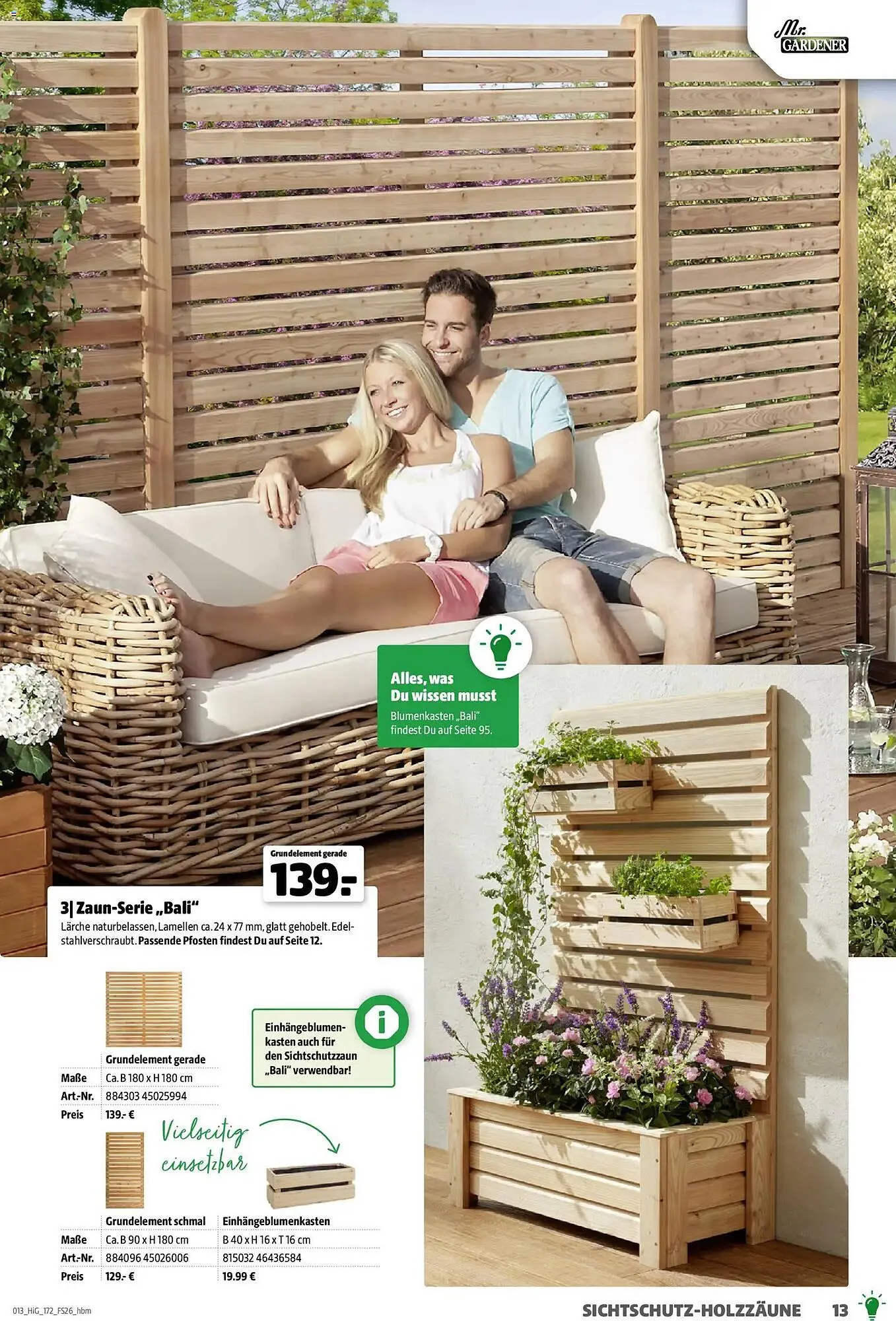 Hagebau Prospekt von 2. März bis 31. Dezember 2026 - Prospekt seite 13